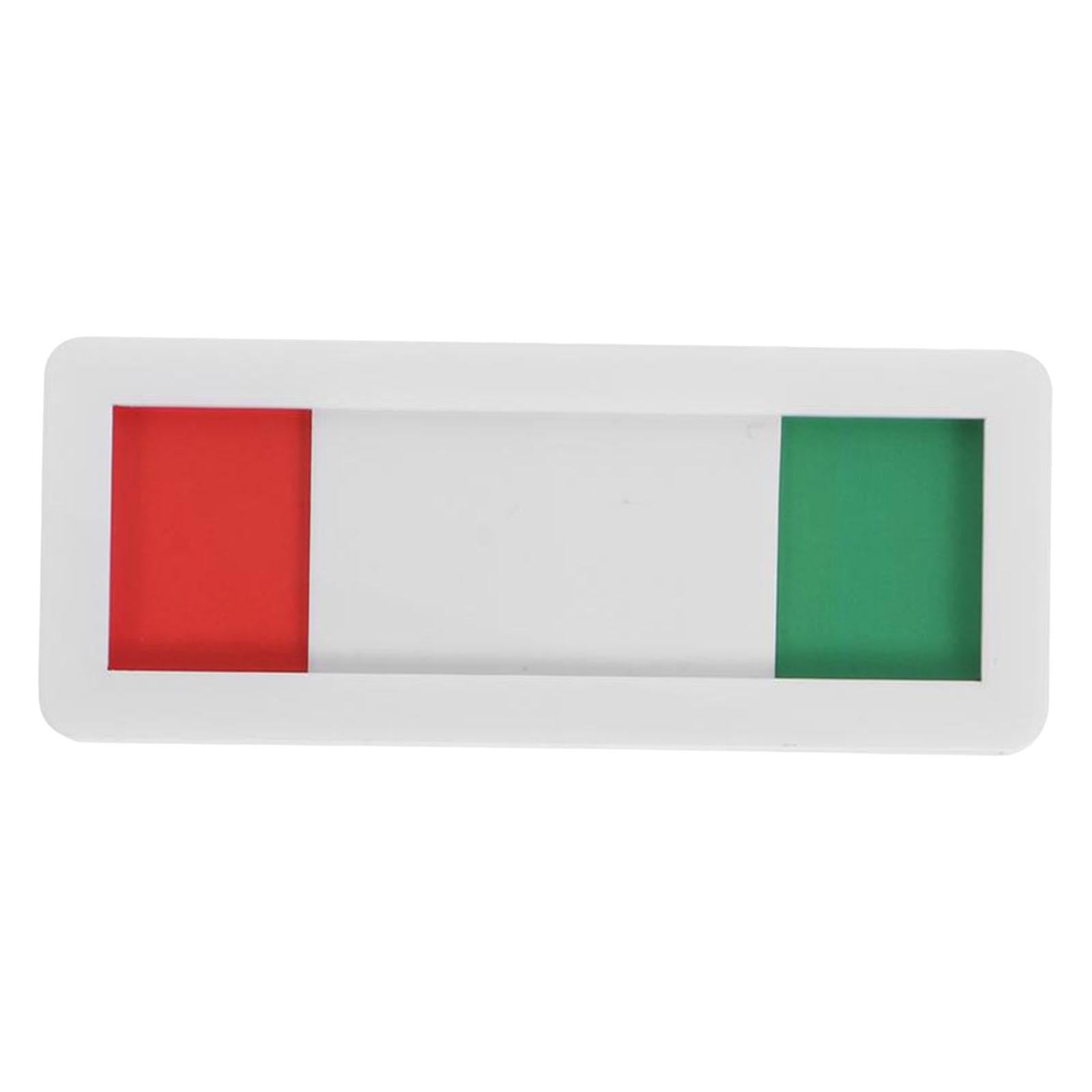 Office Door Sign Easy to Slide Blank Door Sign for Home Studio