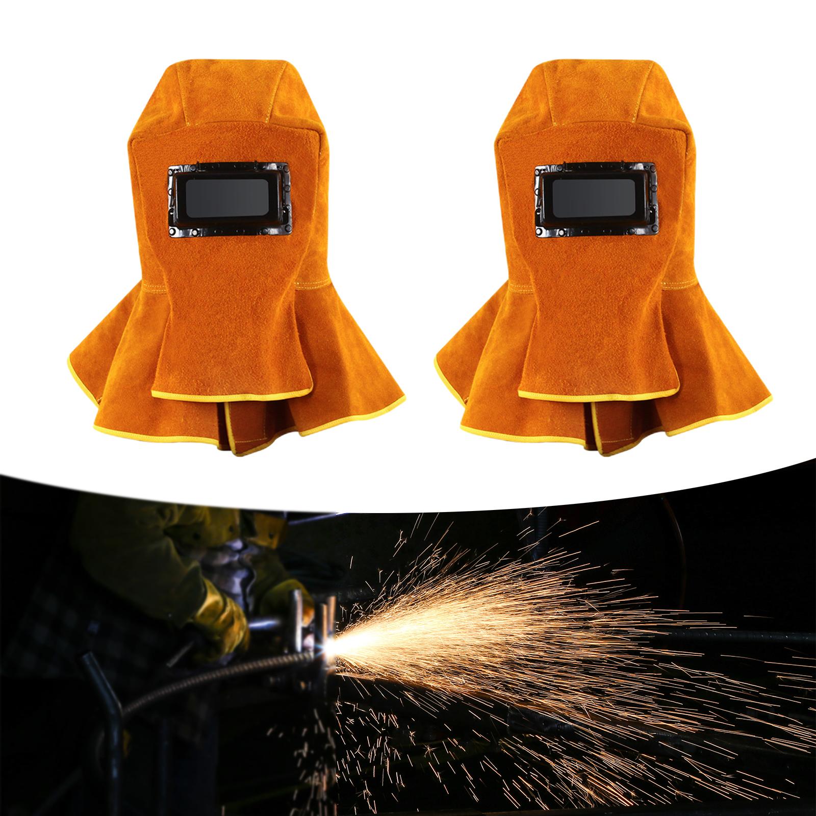 Weld Hood Helmet Safety Protective Heat Resistant for TIG Mig ARC Welding No Auto Darkening