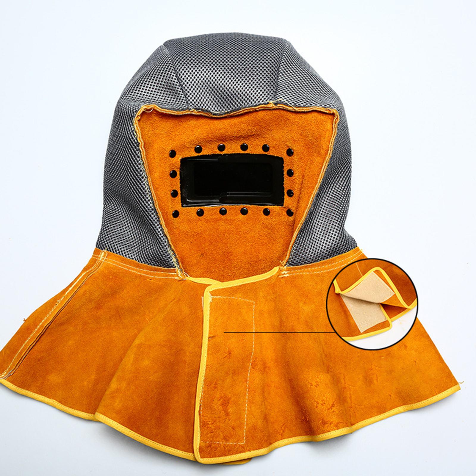 Weld Hood Helmet Safety Protective Heat Resistant for TIG Mig ARC Welding No Auto Darkening