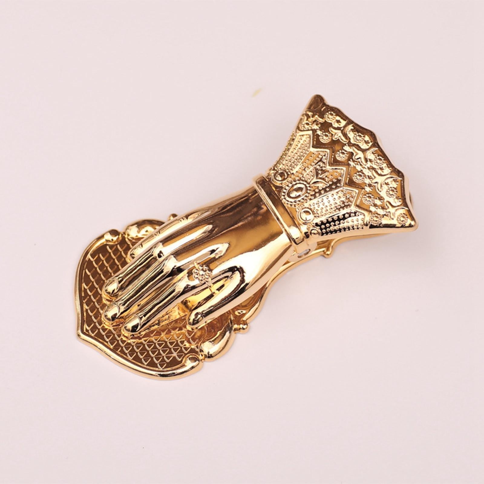 Noblewoman Hand Clip Utility Handmade Craft Gold Letter for Invoices Letters