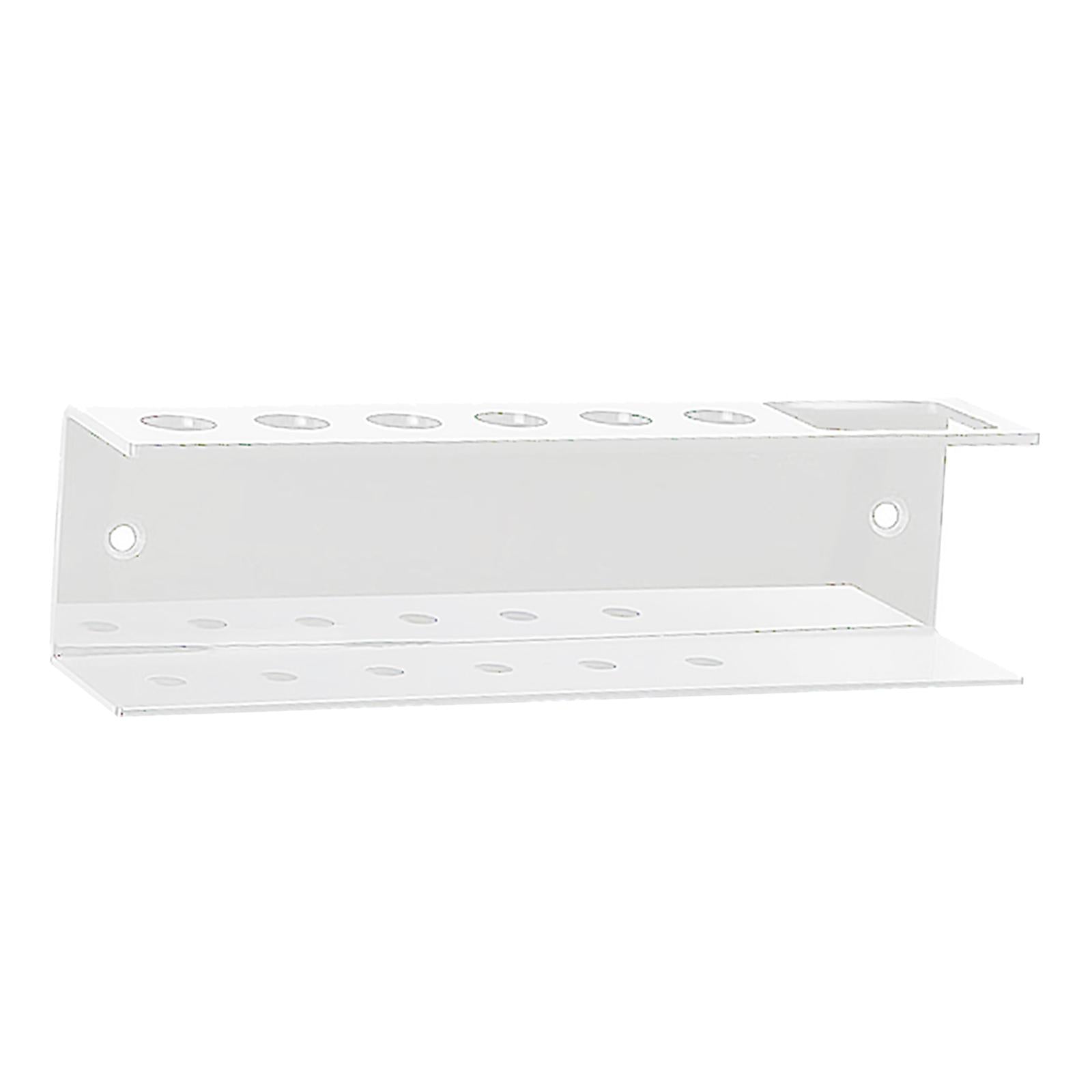 Acrylic Dry Erase Marker Holder 7 Slots for Whiteboard Supply School Locker