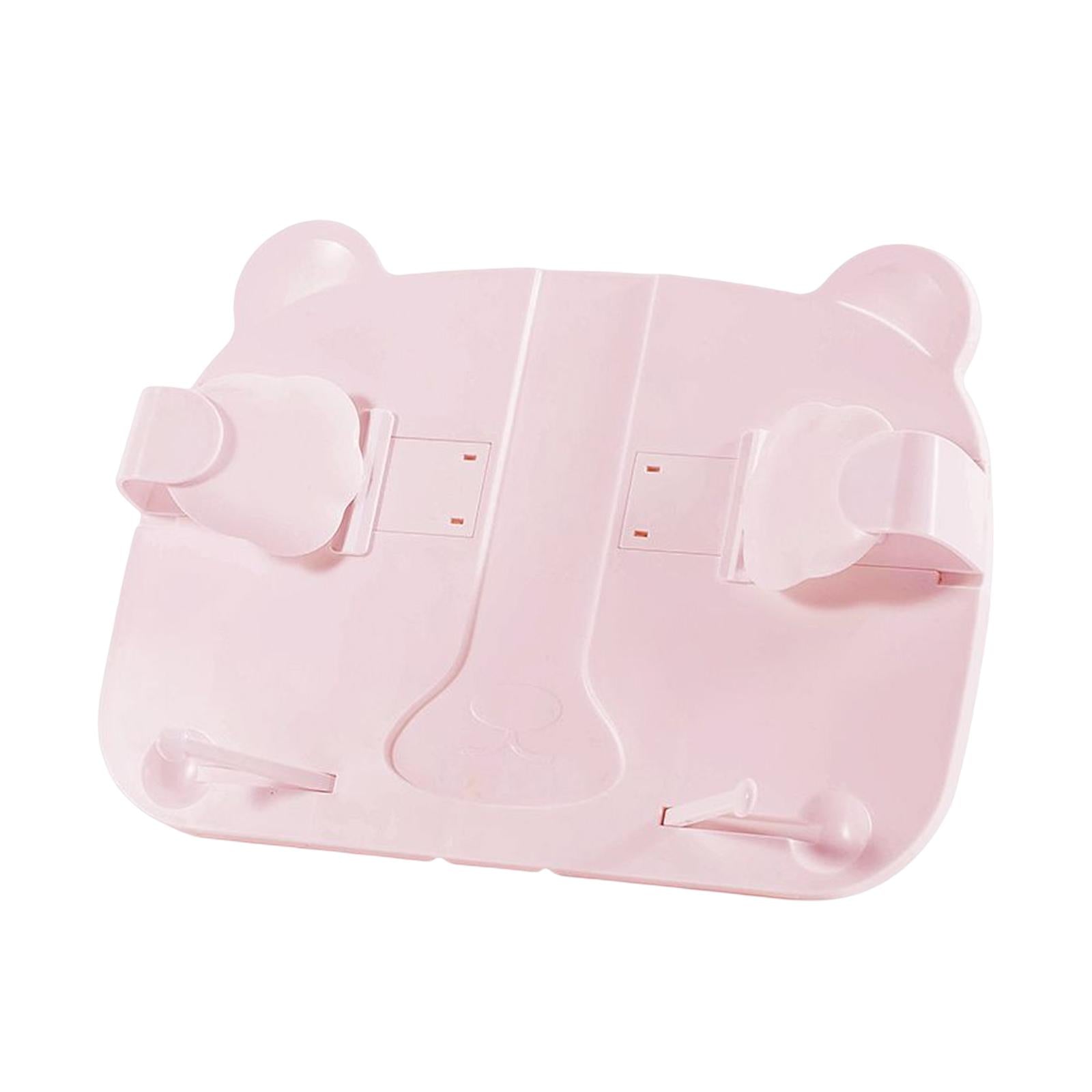 Book Stand Reading Rest Lightweight Adjustable Sturdy for Reading Documents Pink