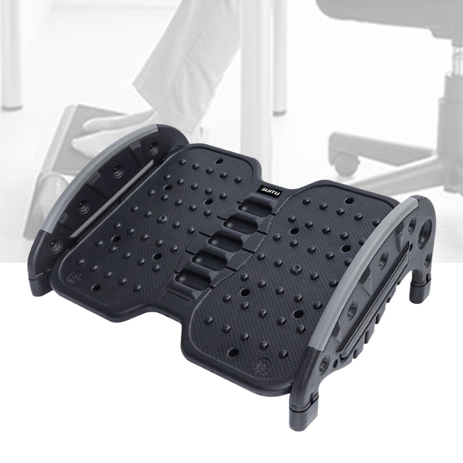 Portable Footrest Under Desk Non Slip Foot Rest Stable for Home Travel Desk