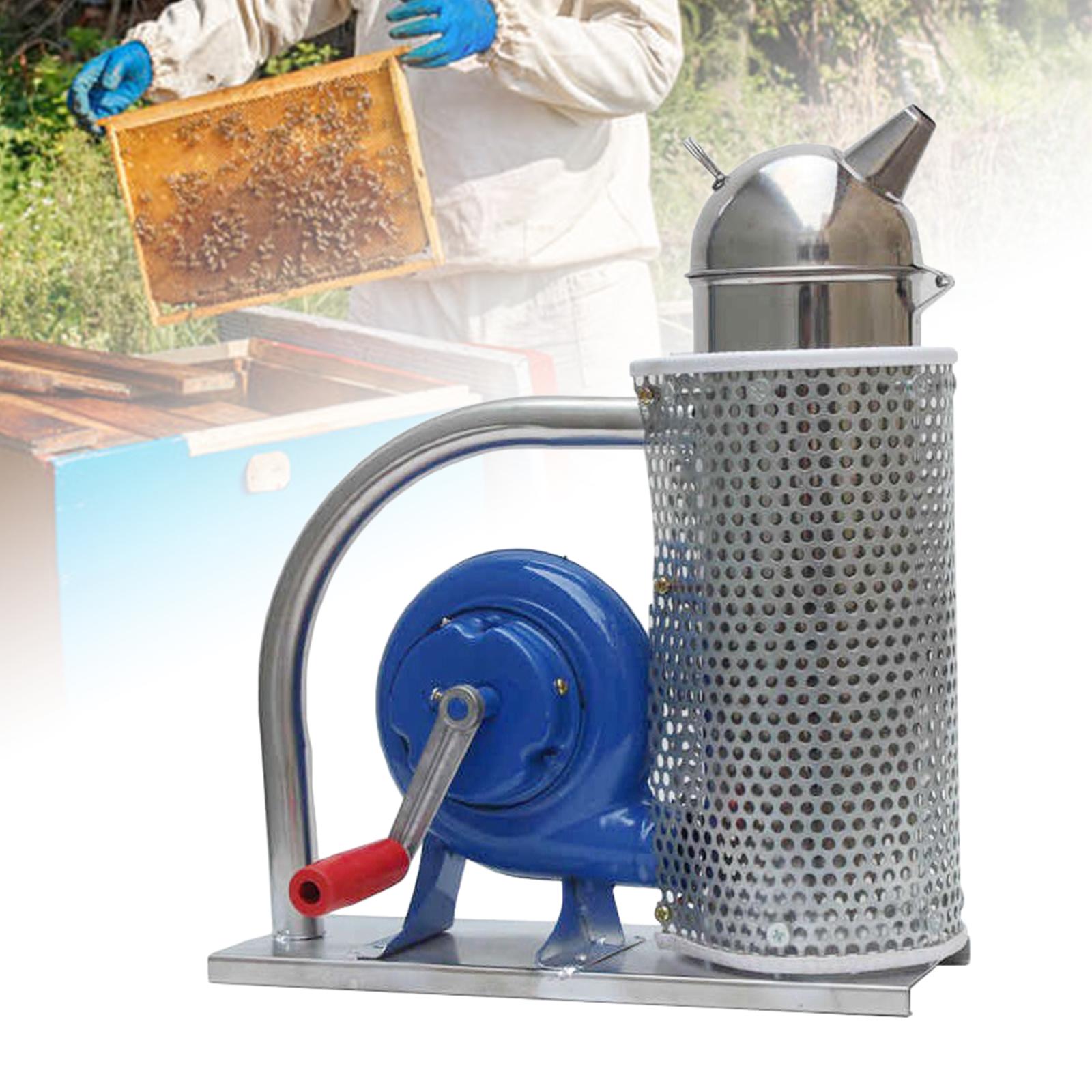 Bee Hive Smoker Blacksmith Beekeeping Equipment Tool Stainless Steel