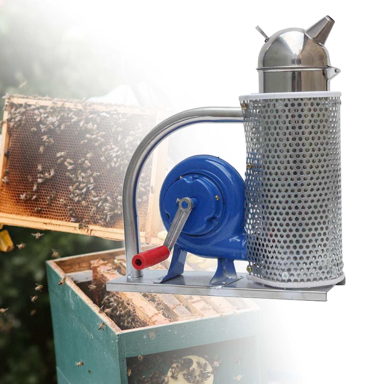 Bee Hive Smoker Blacksmith Beekeeping Equipment Tool Stainless Steel