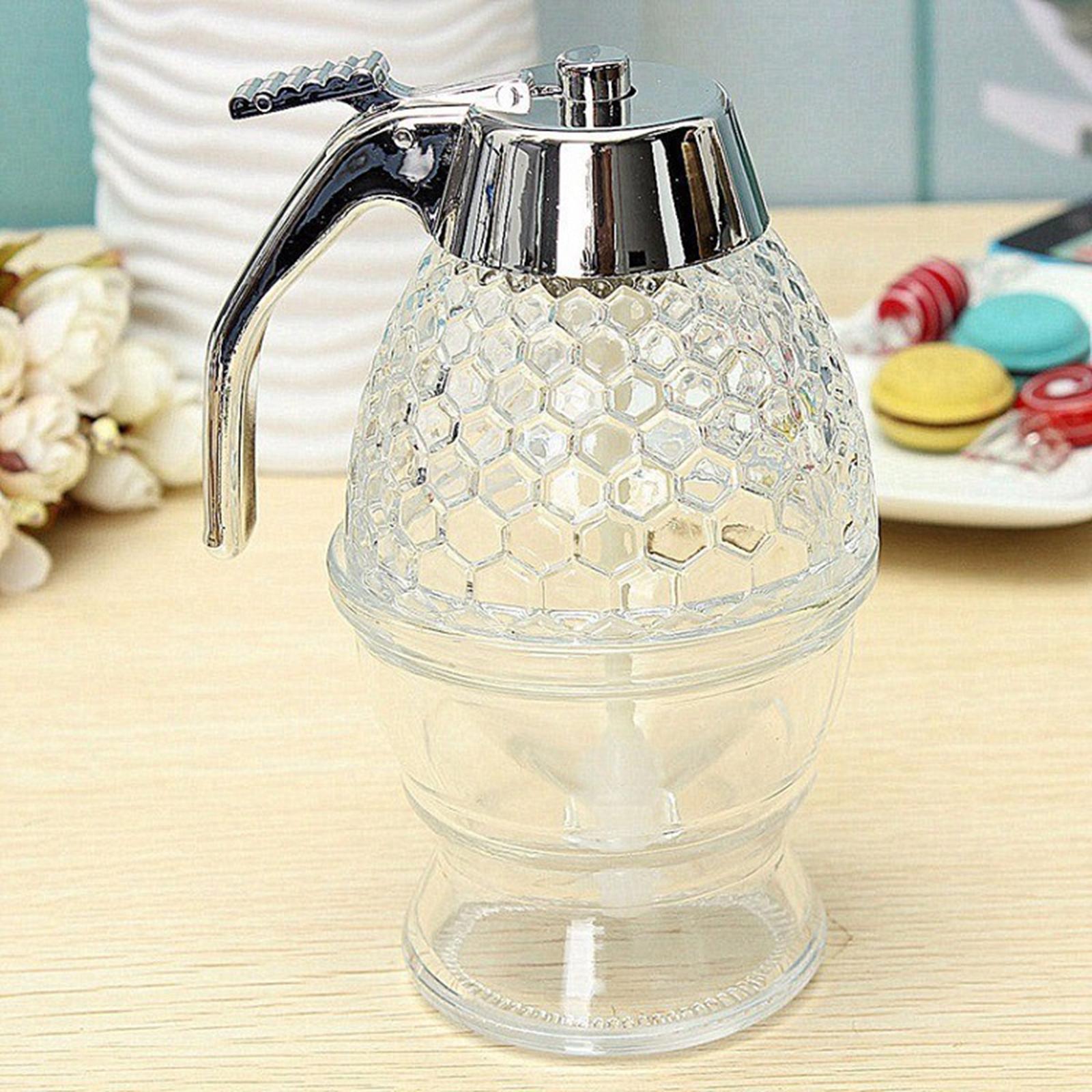 Honey Drip Dispenser Kitchen Accessories Quick Fill Honey Server Kettle