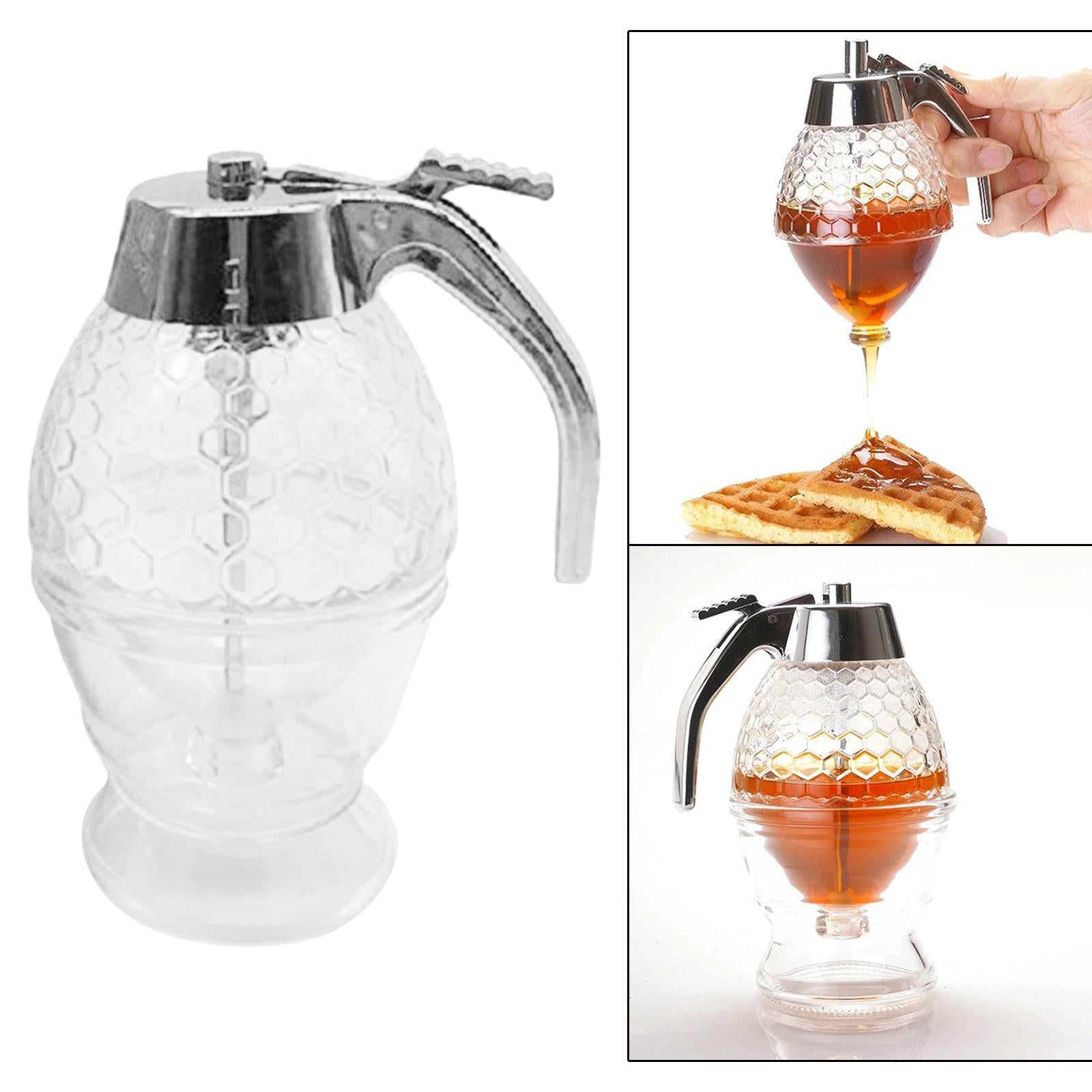 Honey Drip Dispenser Kitchen Accessories Quick Fill Honey Server Kettle