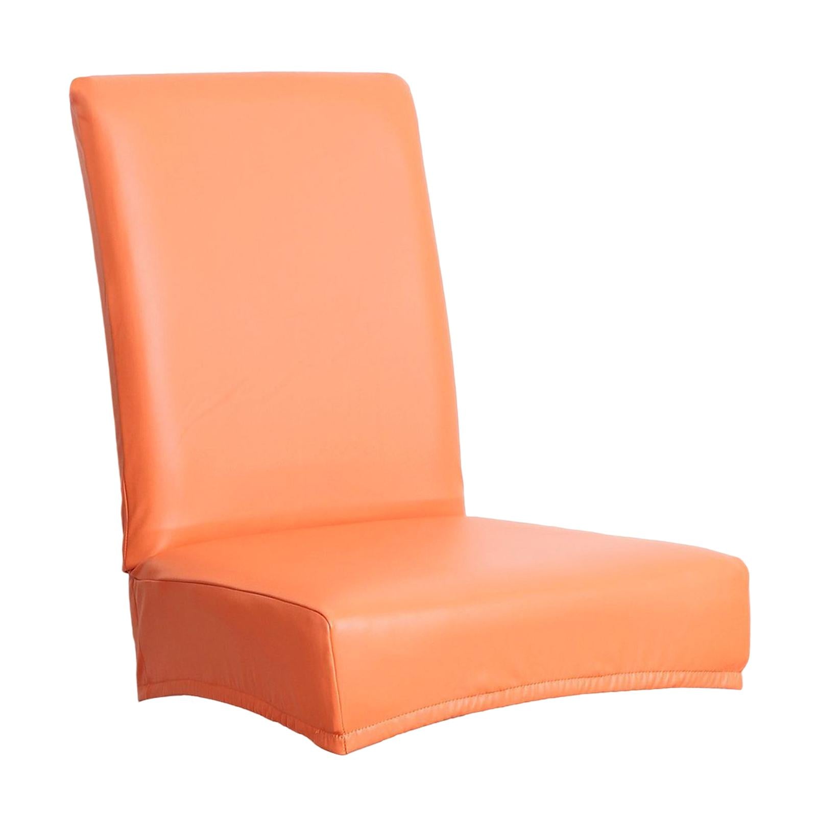 Chair Covers Waterproof Chair Slipcover Universal for Wedding Orange