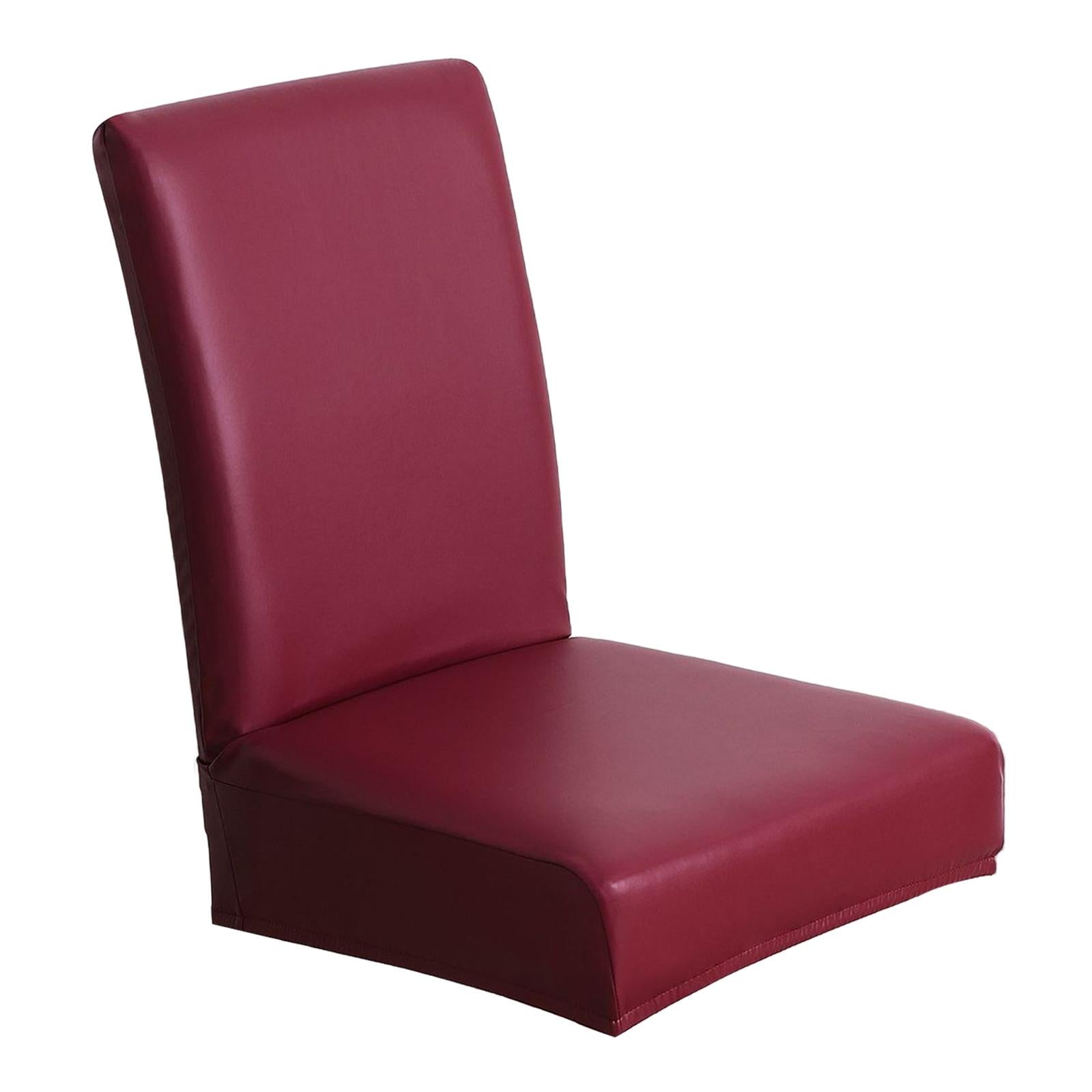 Chair Covers Waterproof Chair Slipcover Universal for Wedding Red