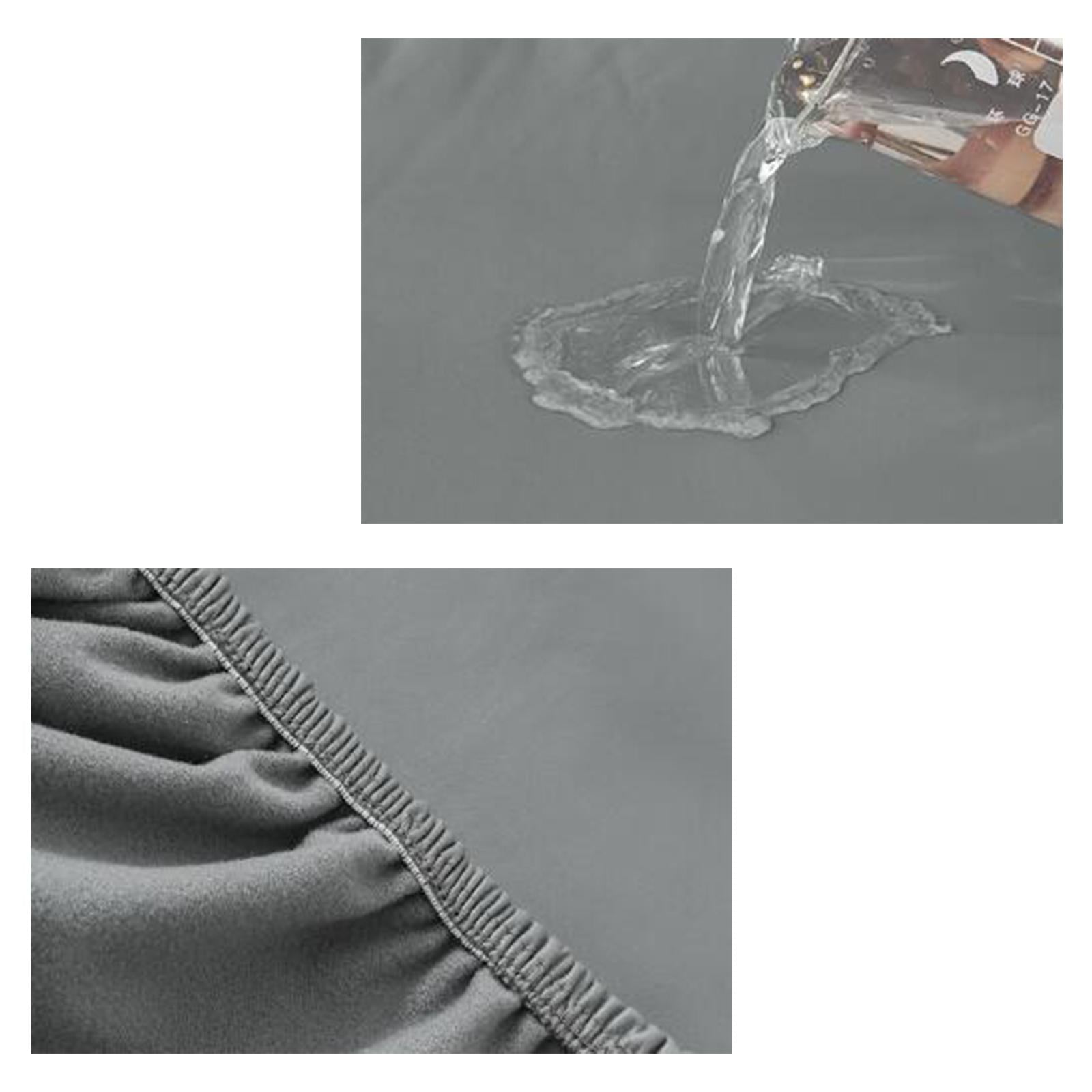 Chair Covers Waterproof Chair Slipcover Universal for Wedding Gray