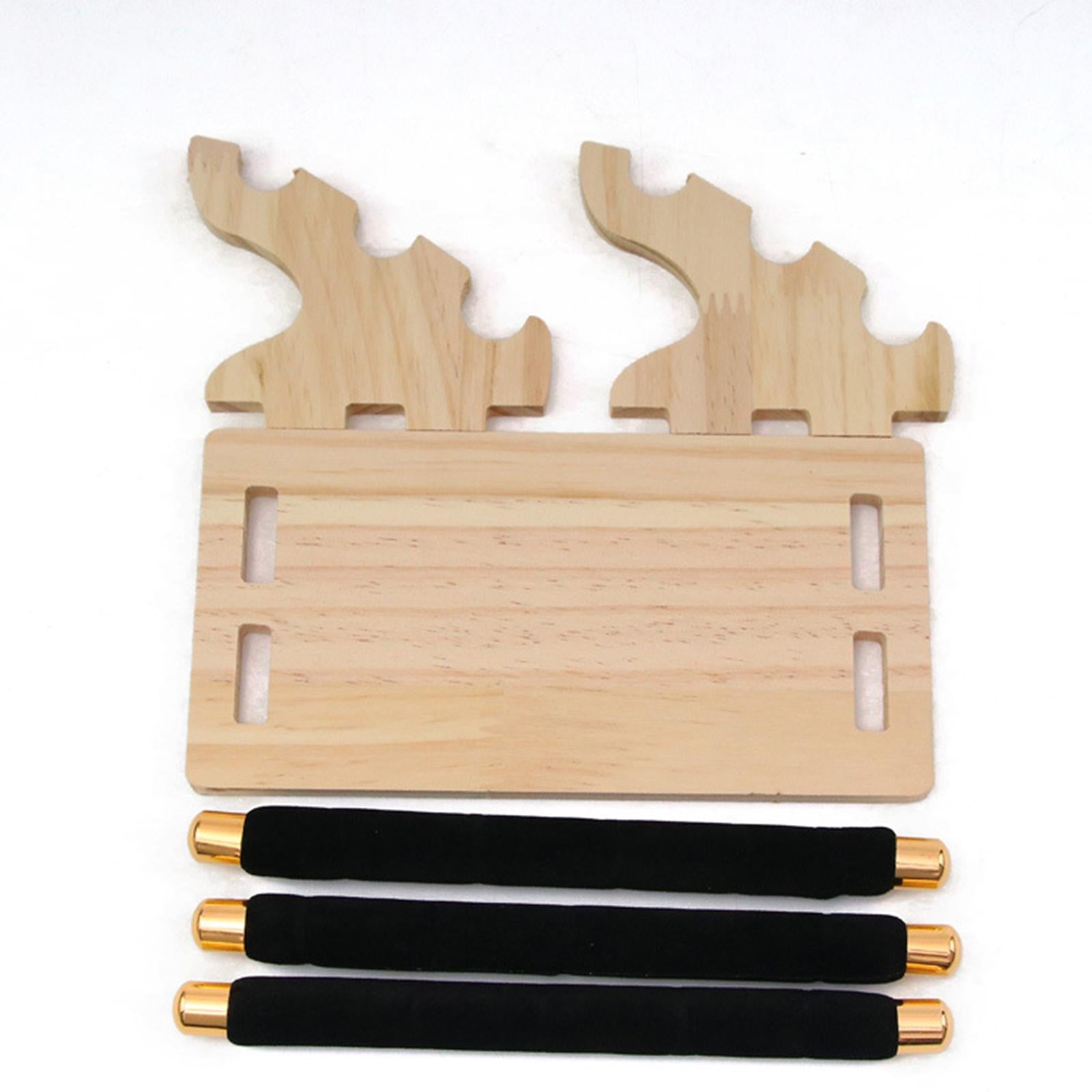 Freestanding Rings Display Holder Showcase Holder for Home Tabletop Black