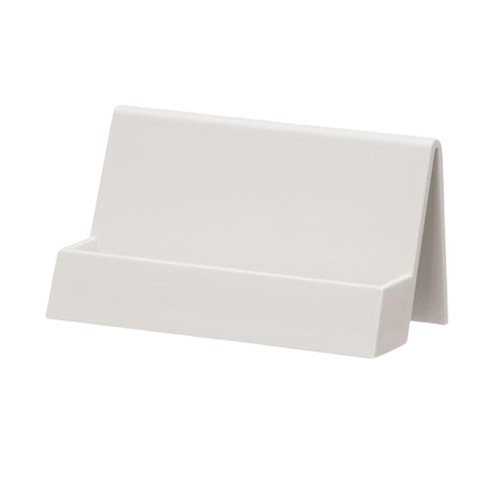 Business Card Holder Office Supplies Greeting Card Display for Conference White