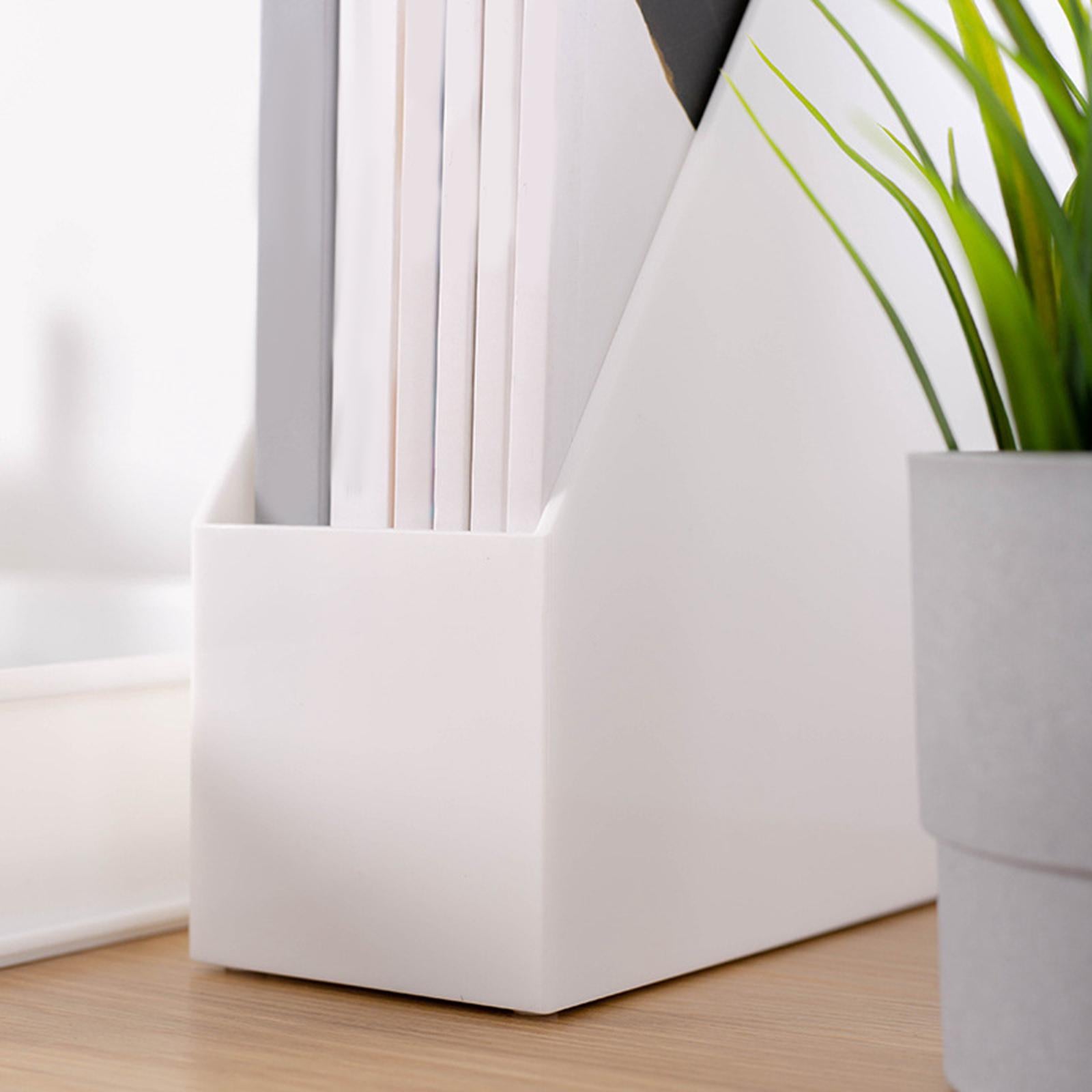 Magazine File Holder Folders Holder Magazine Rack for Office Home Desktop