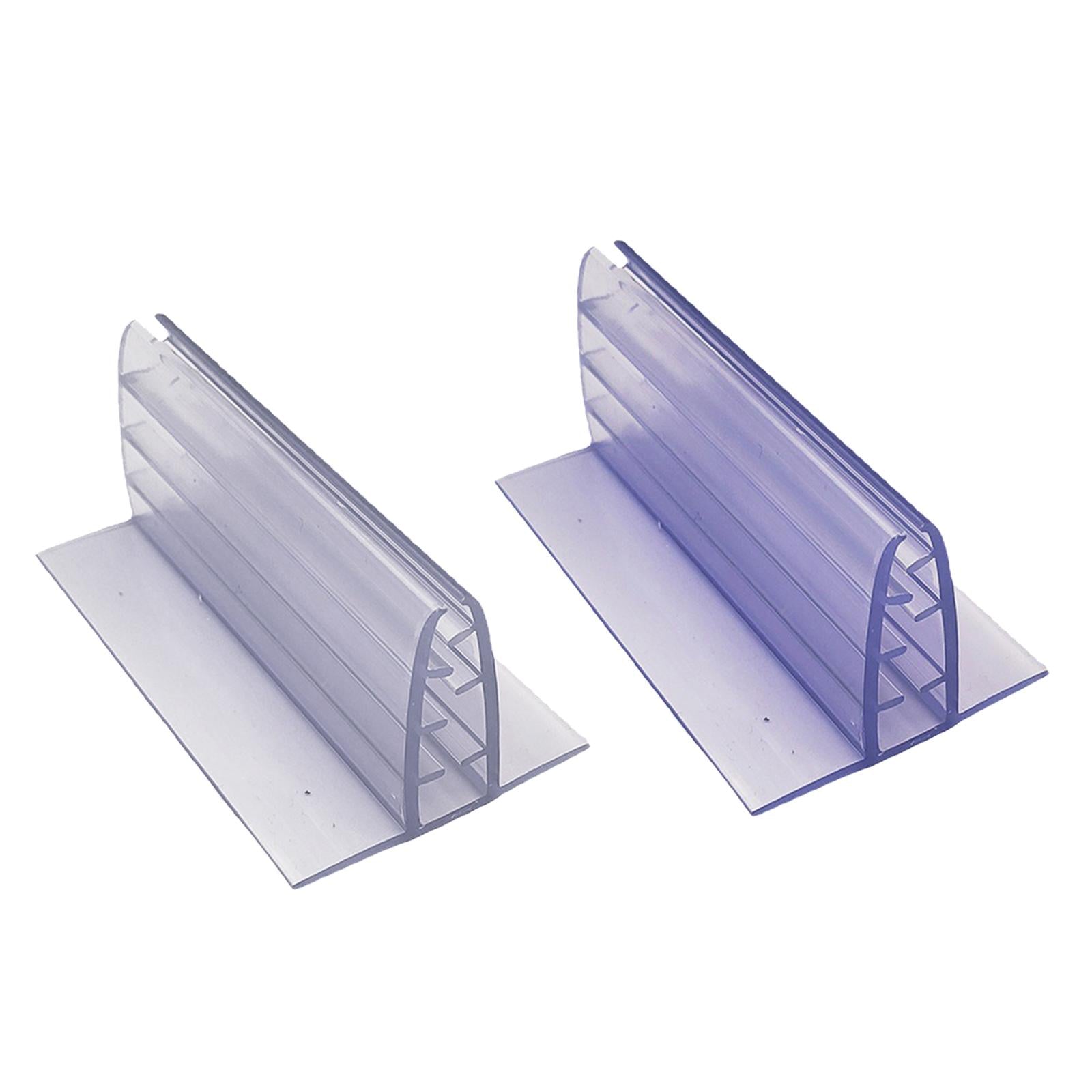 10Pcs Clip Holder Stand Promotion Clear for Warehouse restaurant 7.5cm x 4cm x 3.2cm