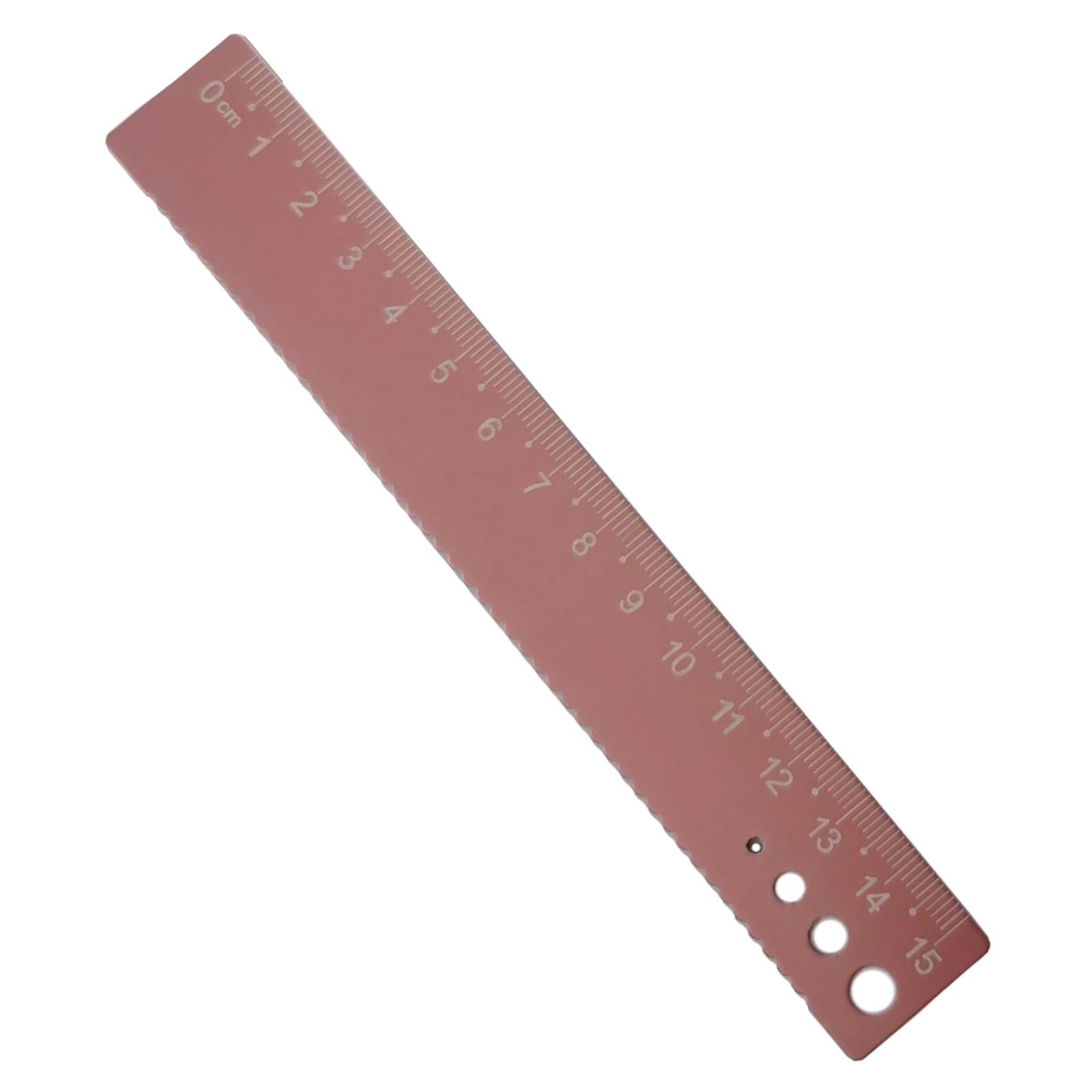 Math Geometry Kit Compass Set Triangle Right Angle Ruler Ruler for Drawing pink