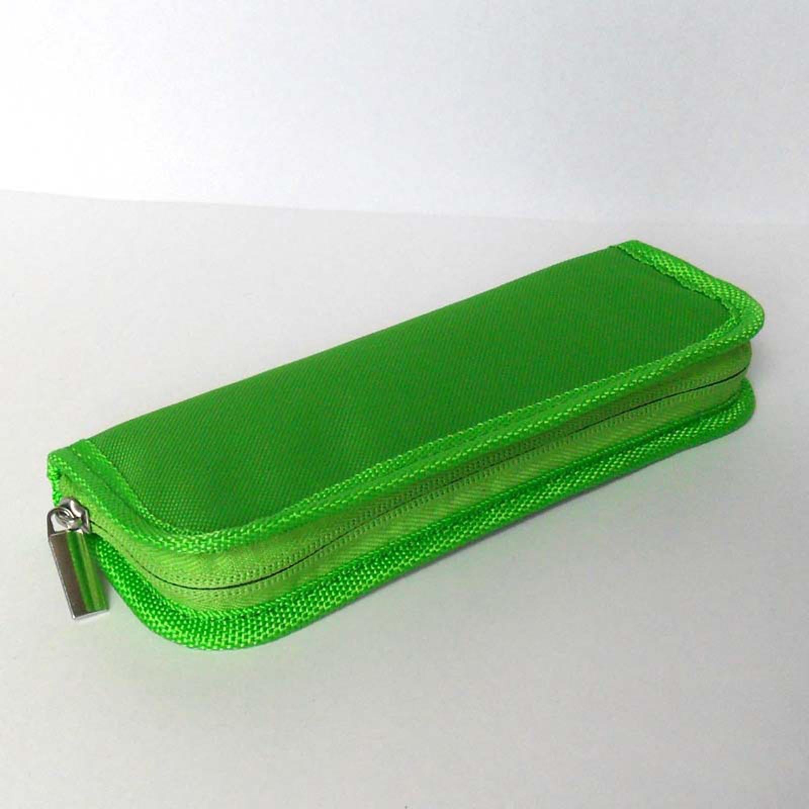 Travel Carry Case Protector Insulation Cooling Bag Smooth Zip Organzier Green