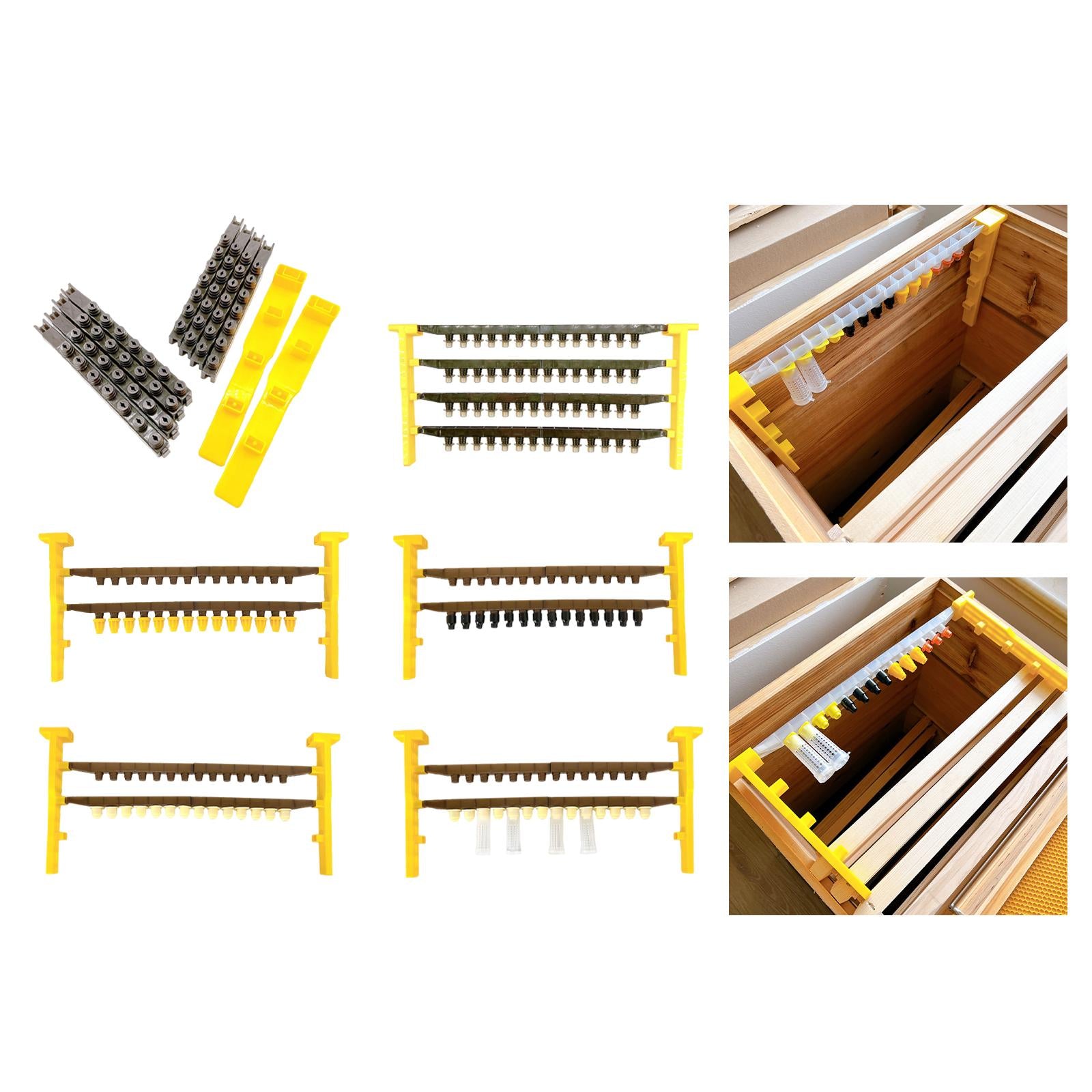 Bee Frame Spacer Stand Holder Multipurpose for Garden Outdoor Style A