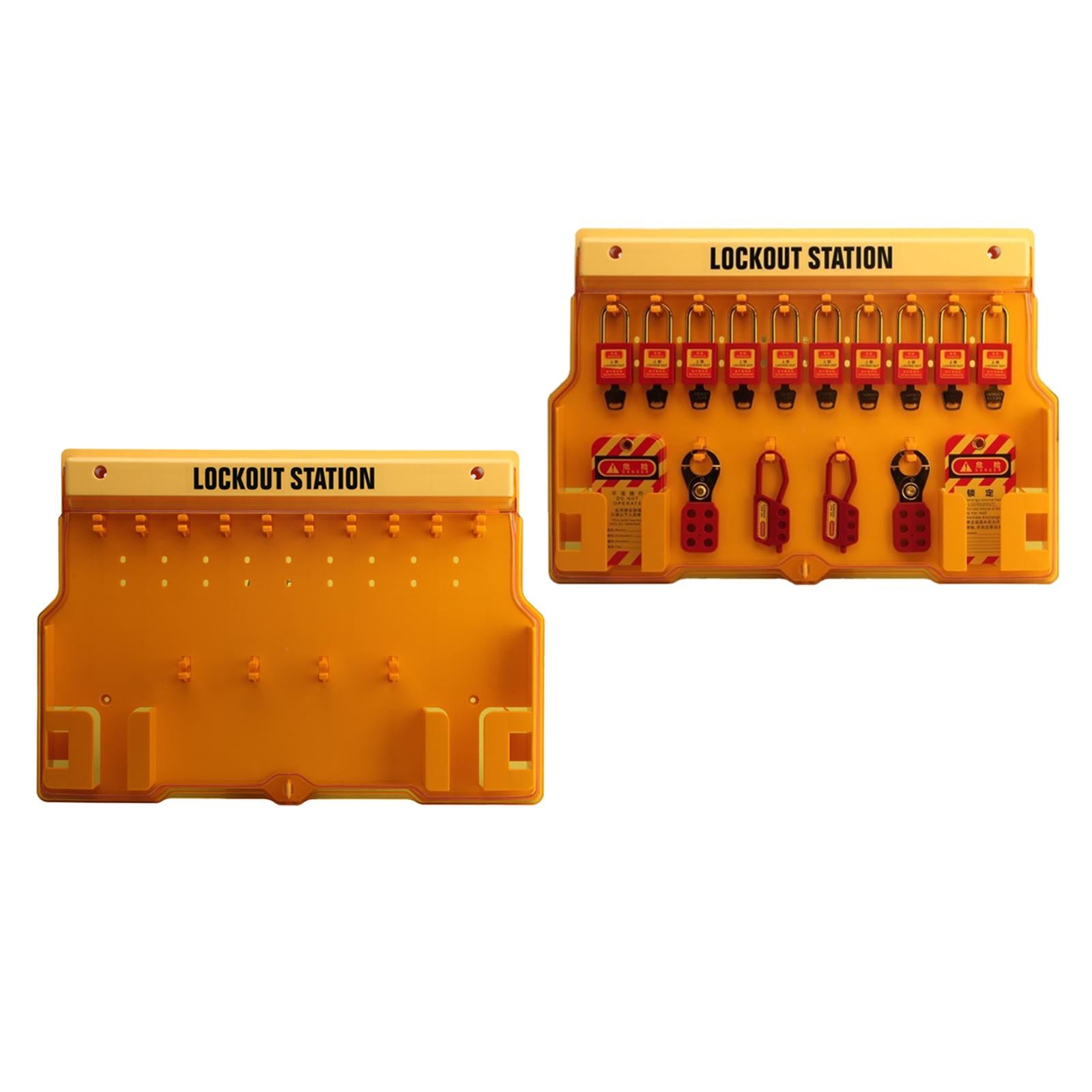 Lockout Storage Cabinet Practical with Cover Useful for Warehouses Without devices