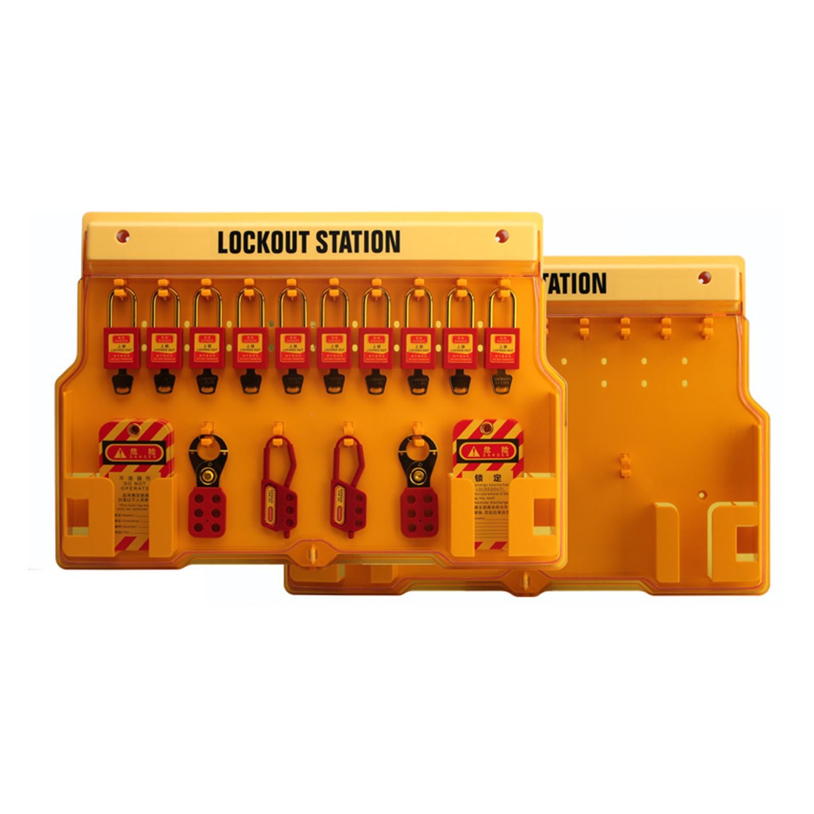 Lockout Storage Cabinet Practical with Cover Useful for Warehouses Without devices