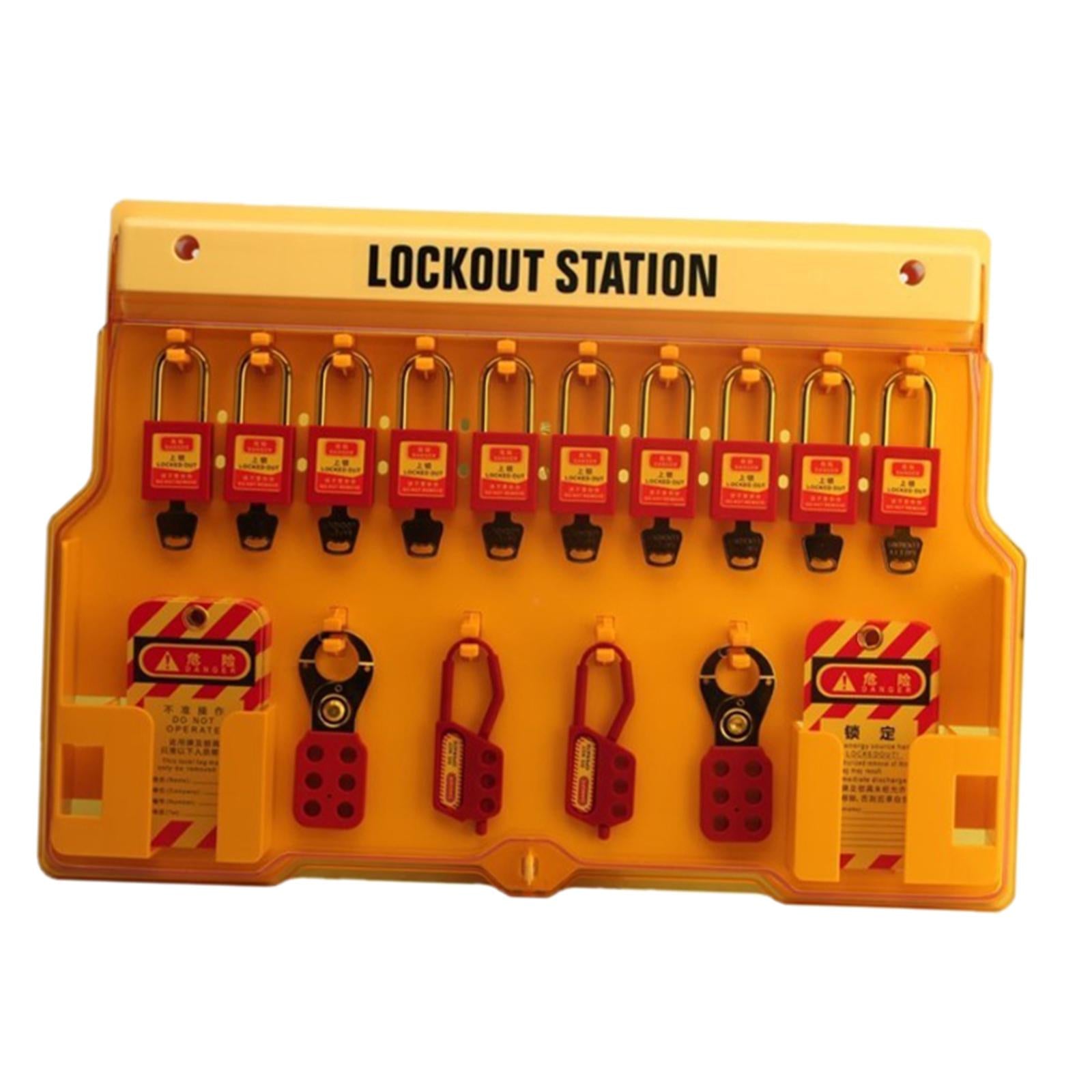 Lockout Storage Cabinet Practical with Cover Useful for Warehouses With devices