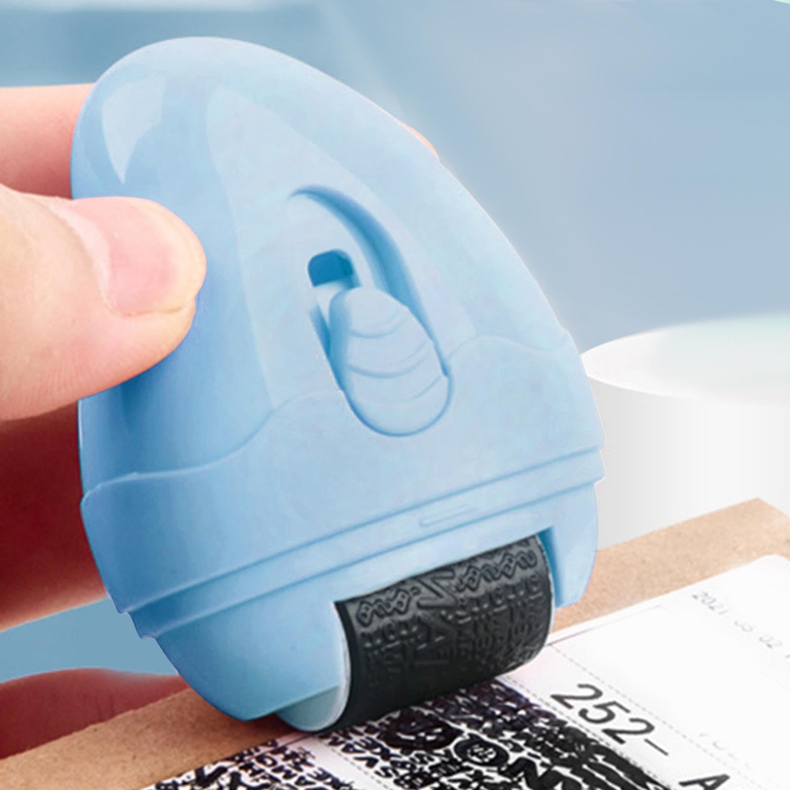 Data Protection Roller Stamp Package Box Opener Random Code Package Blue