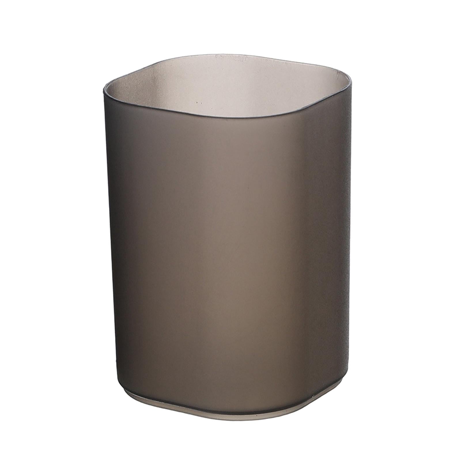 Pencil Dispenser Desk Stationery Organizer 4 Layer for Home Office Organizer grey cylinder
