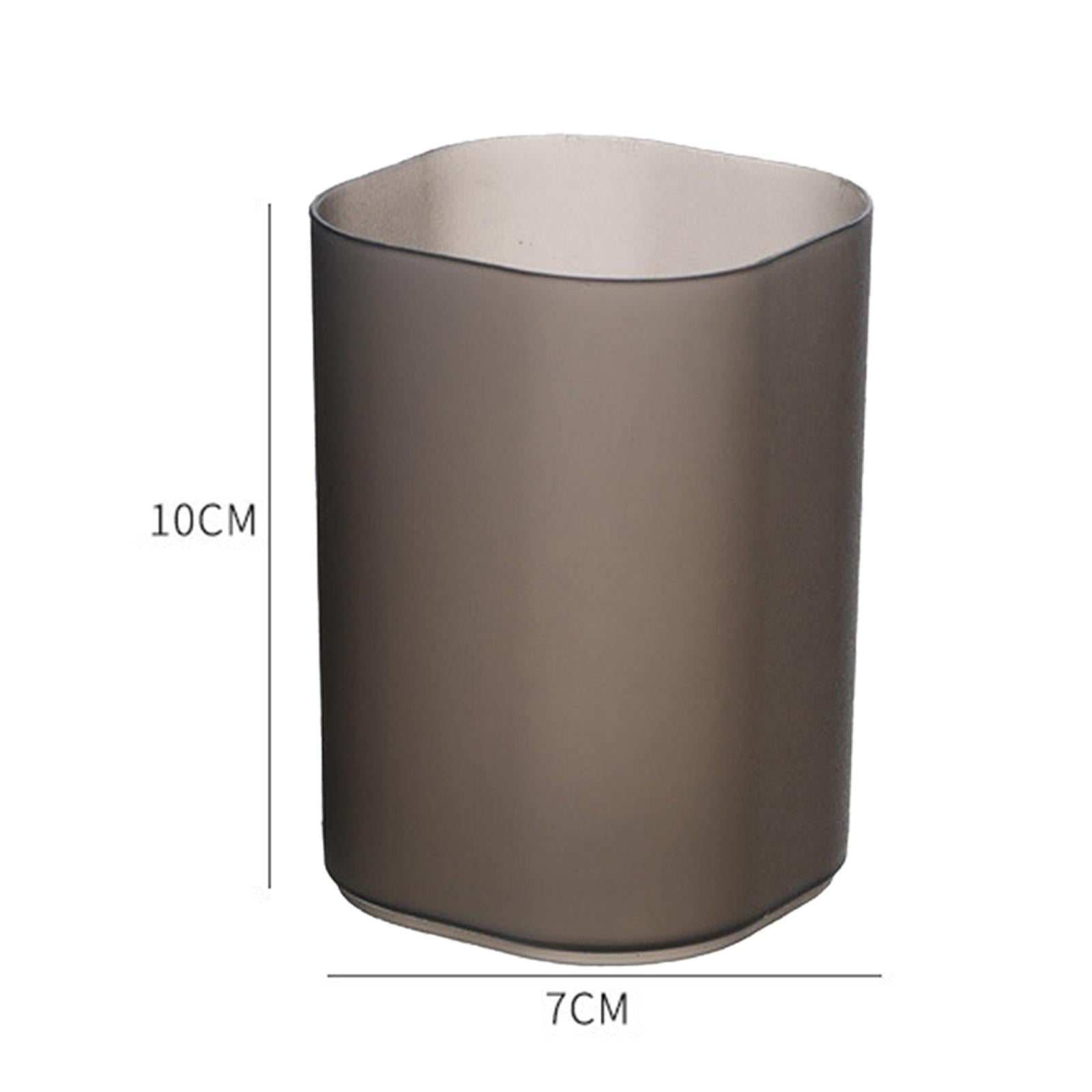 Pencil Dispenser Desk Stationery Organizer 4 Layer for Home Office Organizer grey cylinder