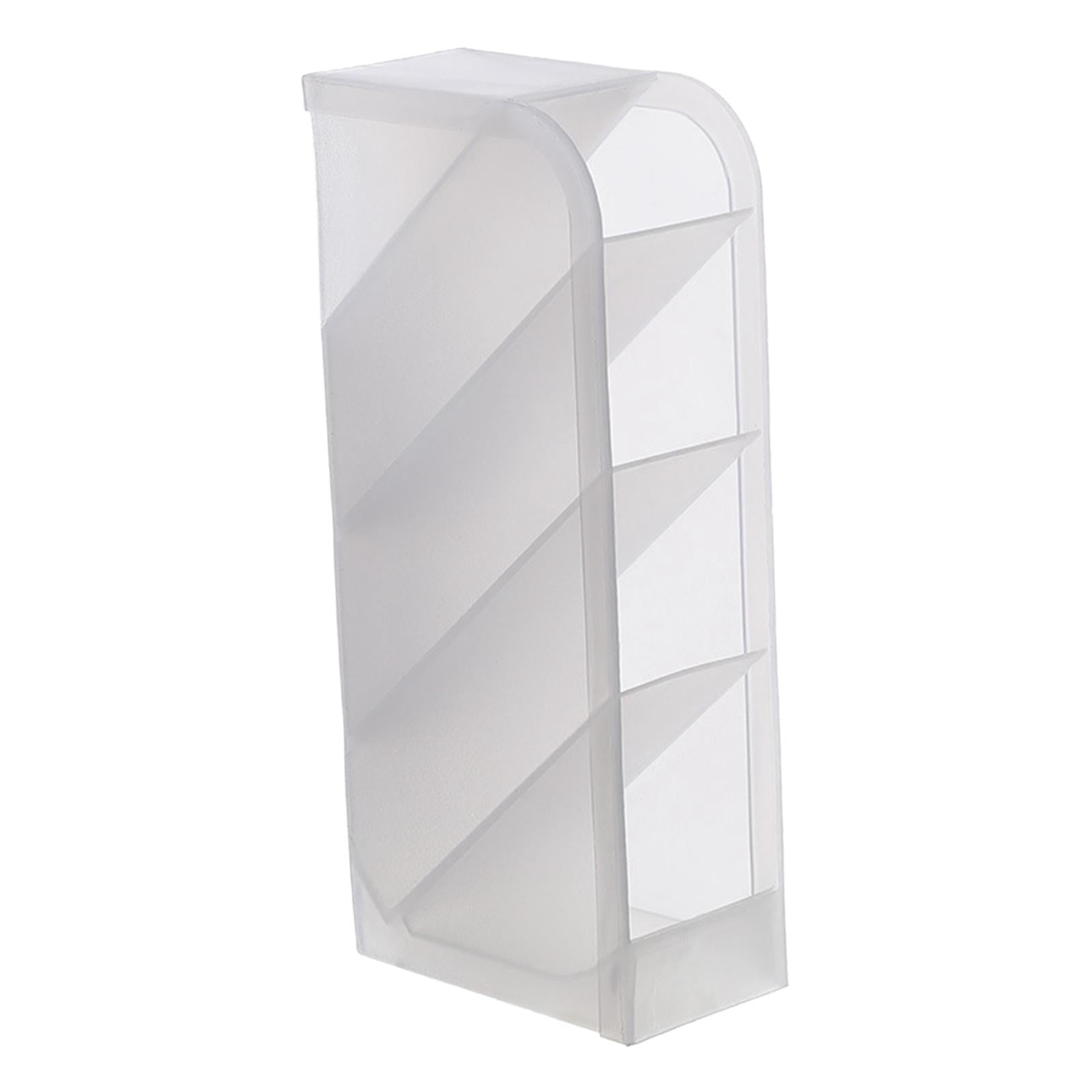 3xPencil Dispenser Desk Stationery Organizer 4 Layer for Home Office Organizer white oblique