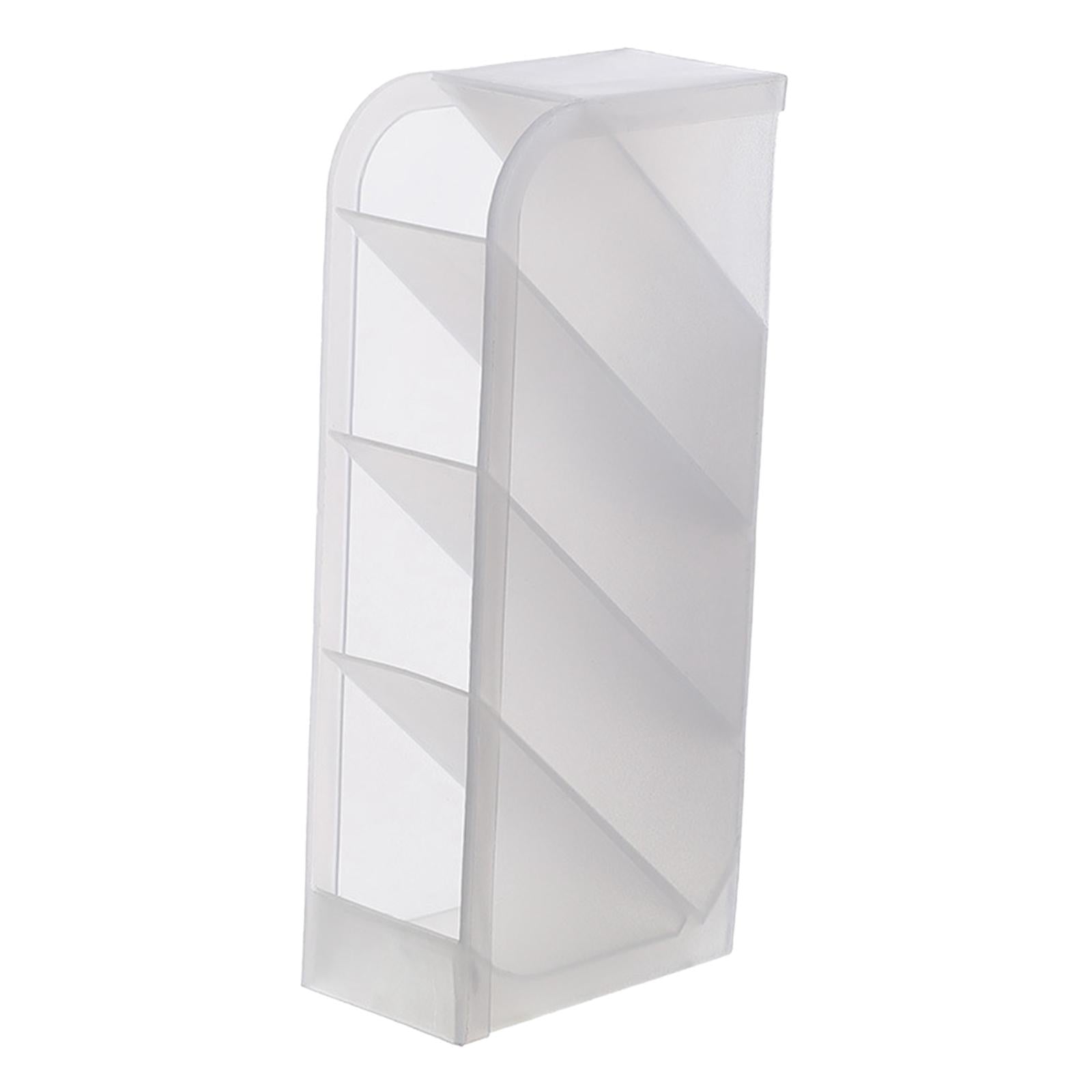Pencil Dispenser Desk Stationery Organizer 4 Layer for Home Office Organizer white oblique