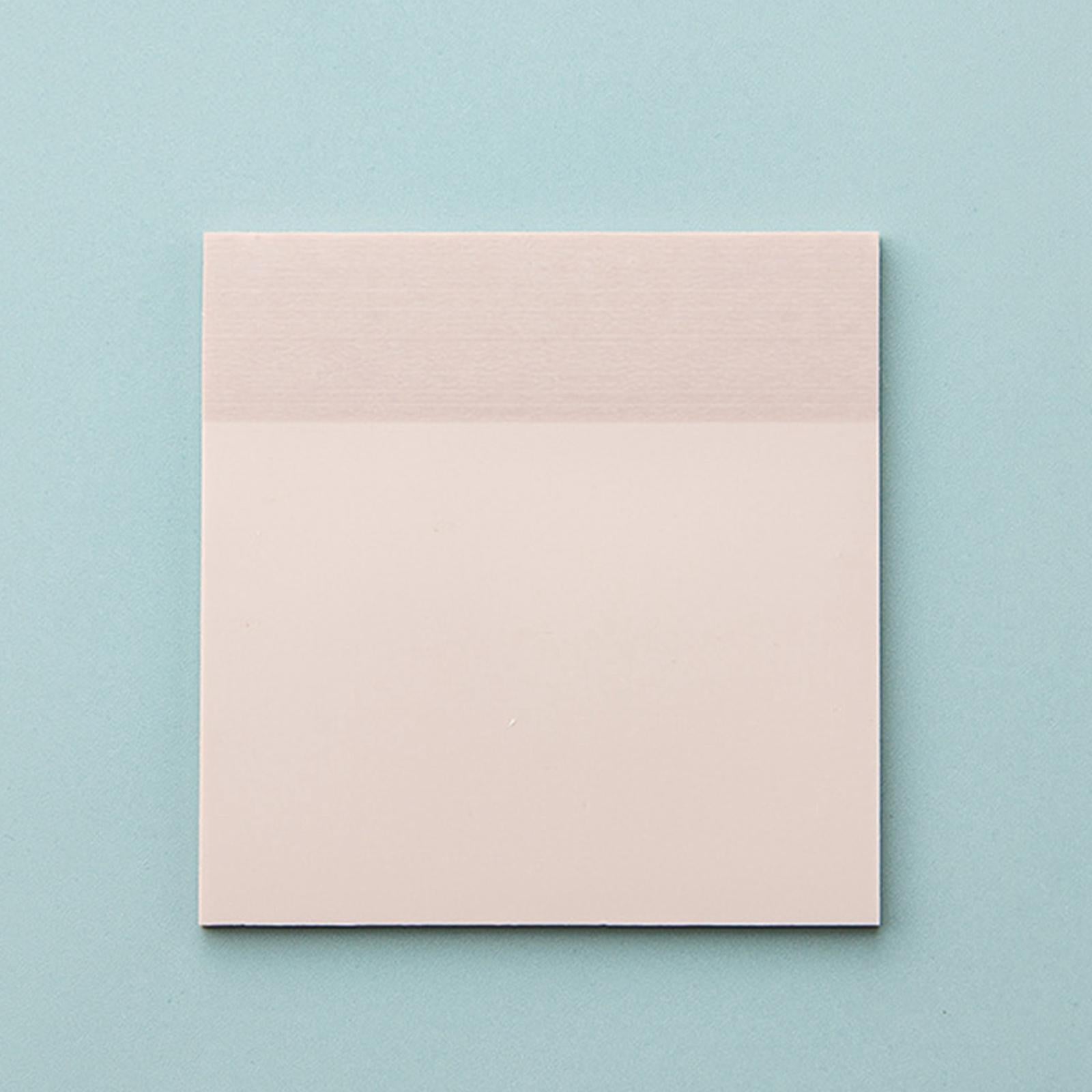 Portable Translucent Sticky Notes Classifying files Memos for School Study