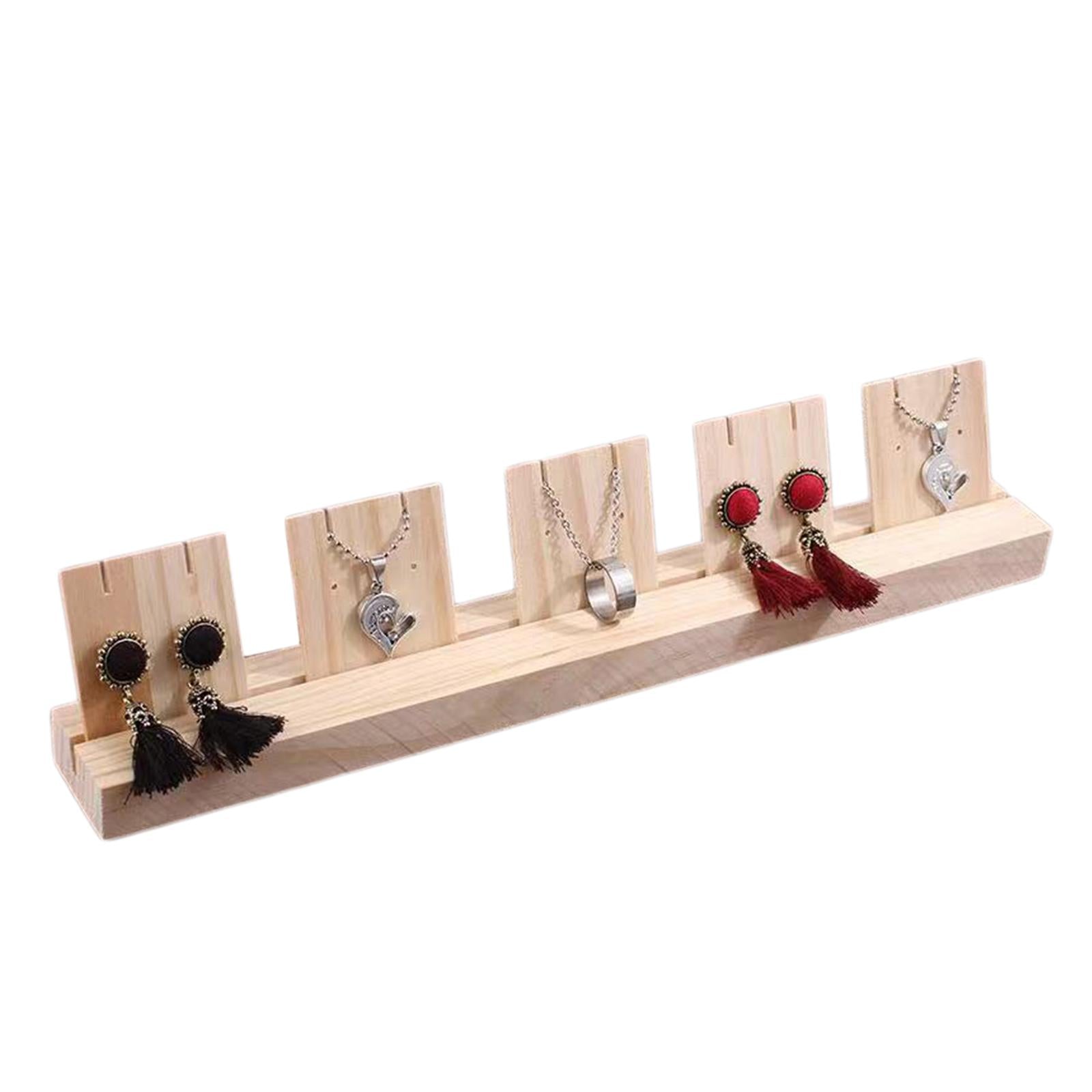 Earring Display Stand Large Capacity for Retail Display Shows Countertop Large 1 slot