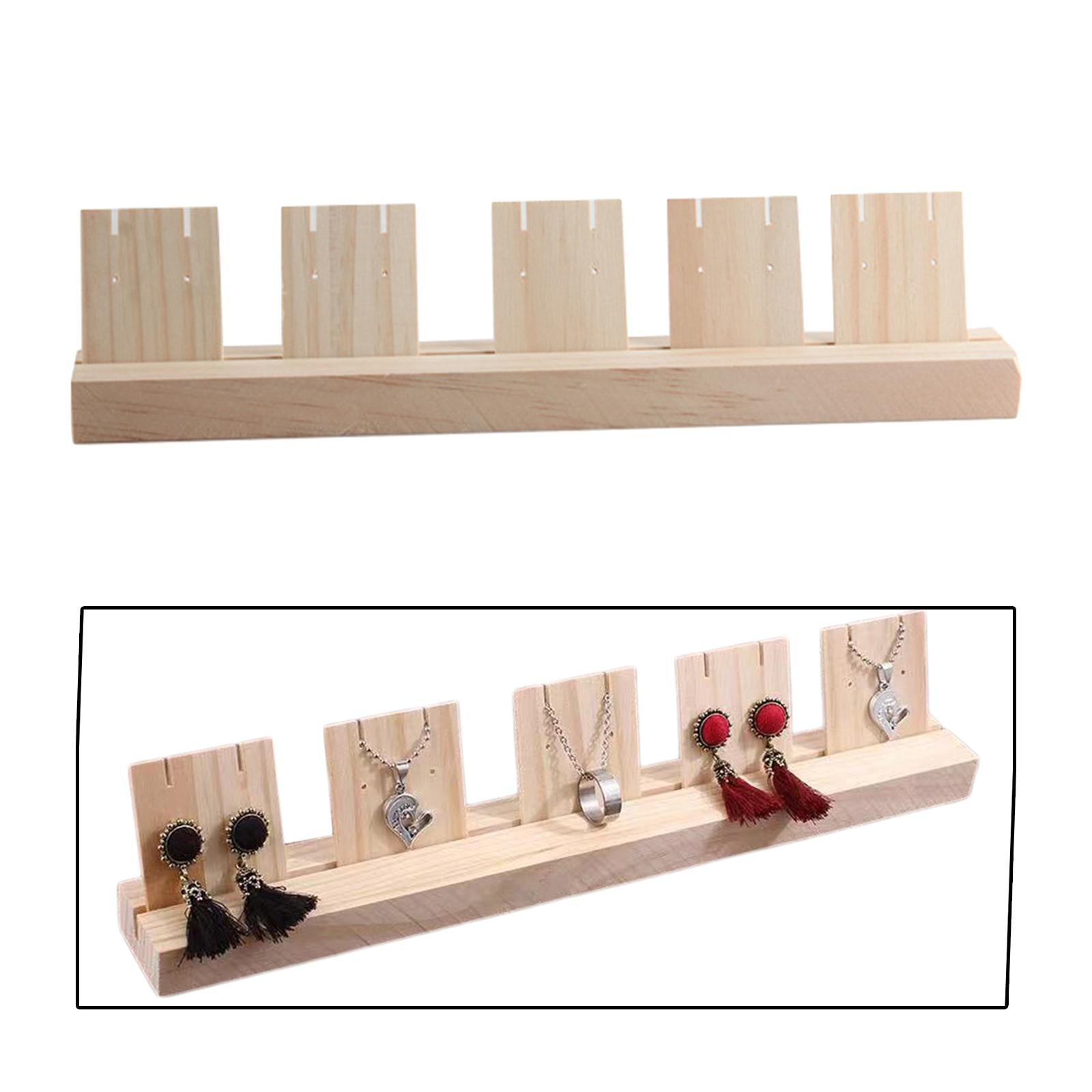 Earring Display Stand Large Capacity for Retail Display Shows Countertop Large 1 slot