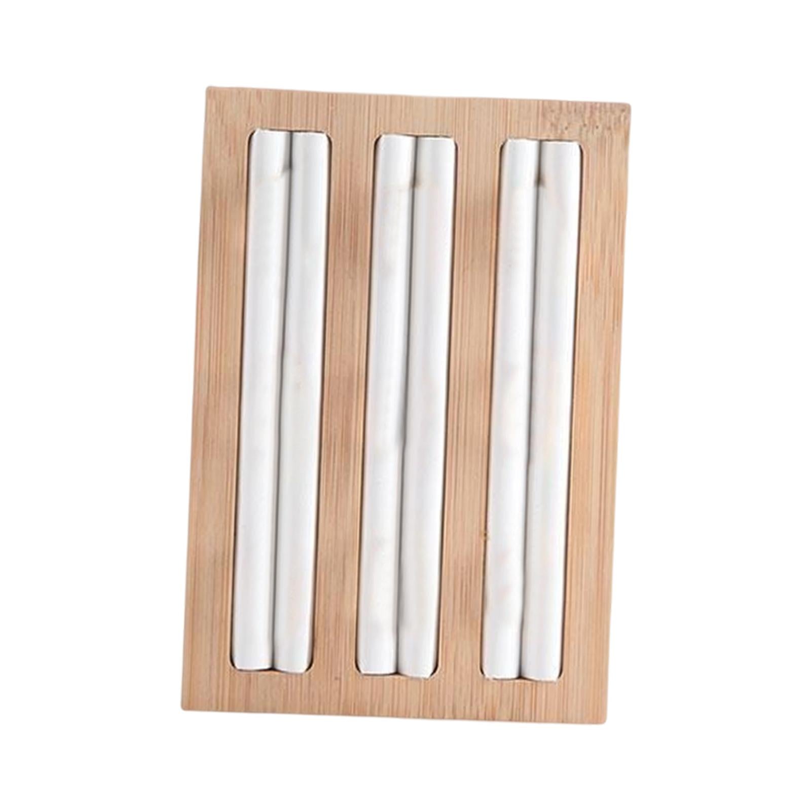 Jewelry Ring Display Case Earring Organizer Tray Display Box for Women Gift White Leather