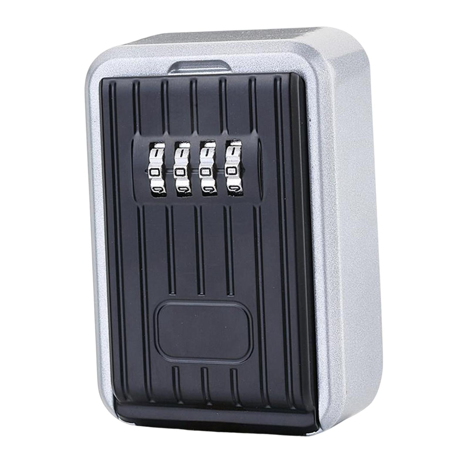 4 Digit Outdoor Password Key Box lock Box for Wall Contractors Emergency
