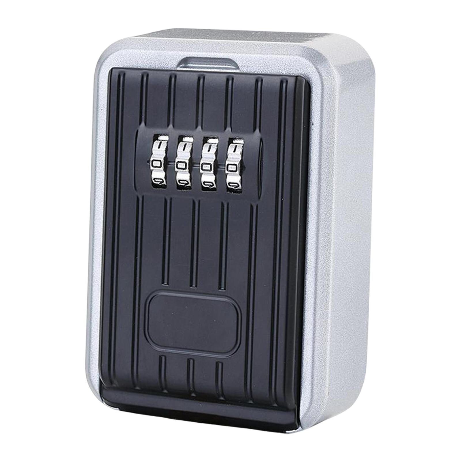4 Digit Outdoor Password Key Box lock Box for Wall Contractors Emergency