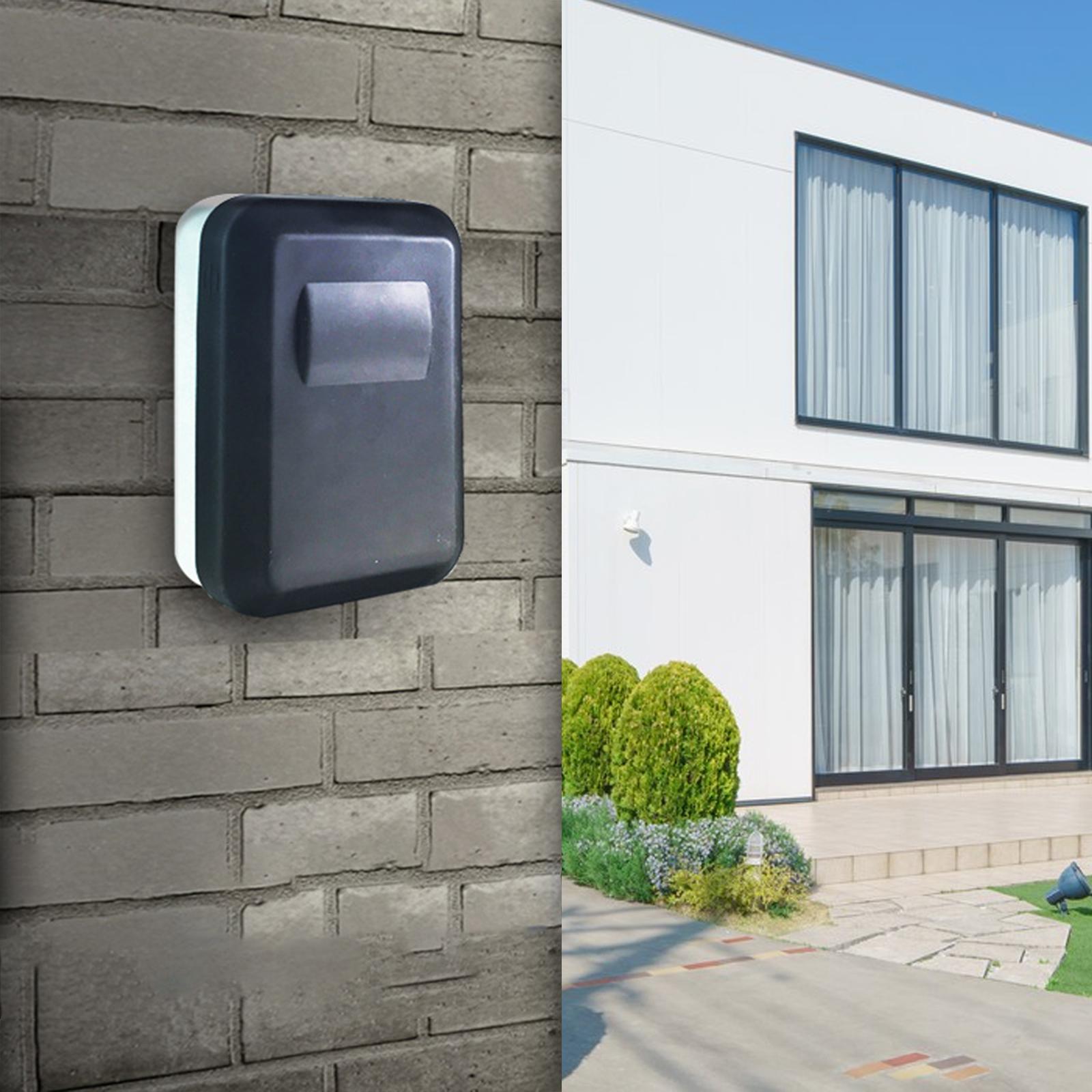 4 Digit Outdoor Password Key Box lock Box for Wall Contractors Emergency