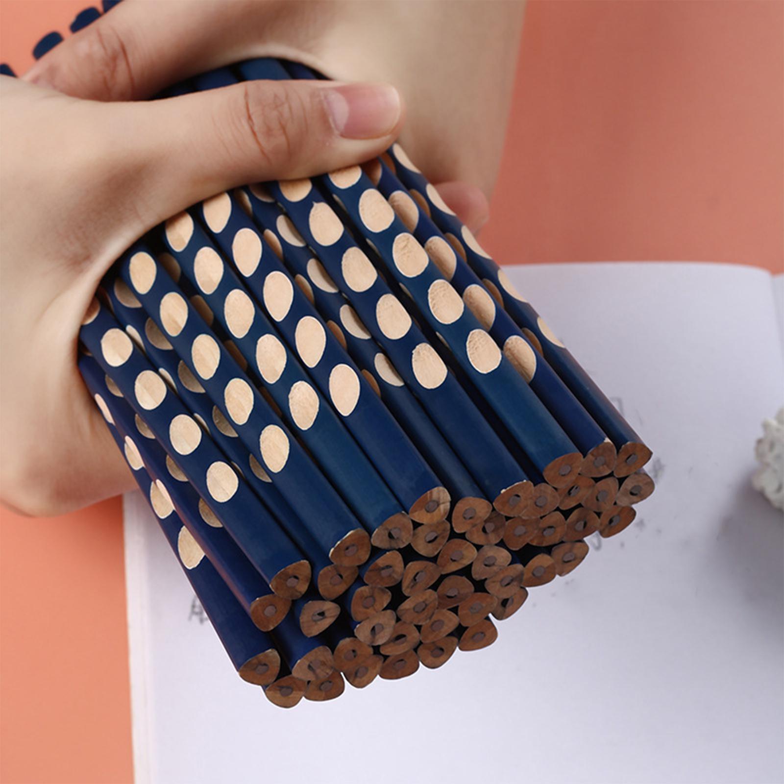 Multipurpose Wood Pencils Correct Grip Writing Pencil Portable for School