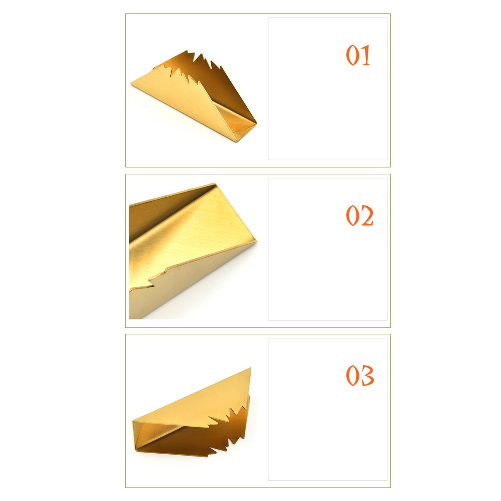 Napkin Holders Notes Organizer Letters for Countertop Club Dinning Room Home Gold