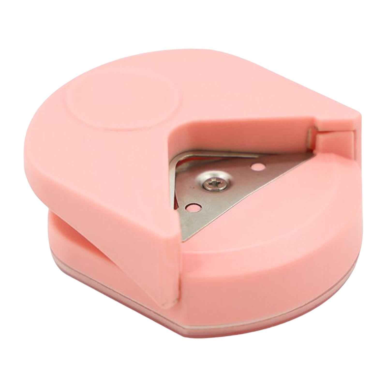 2xPaper Corner Rounder R4 DIY Crafts for Business Cards Photo Card Making Pink