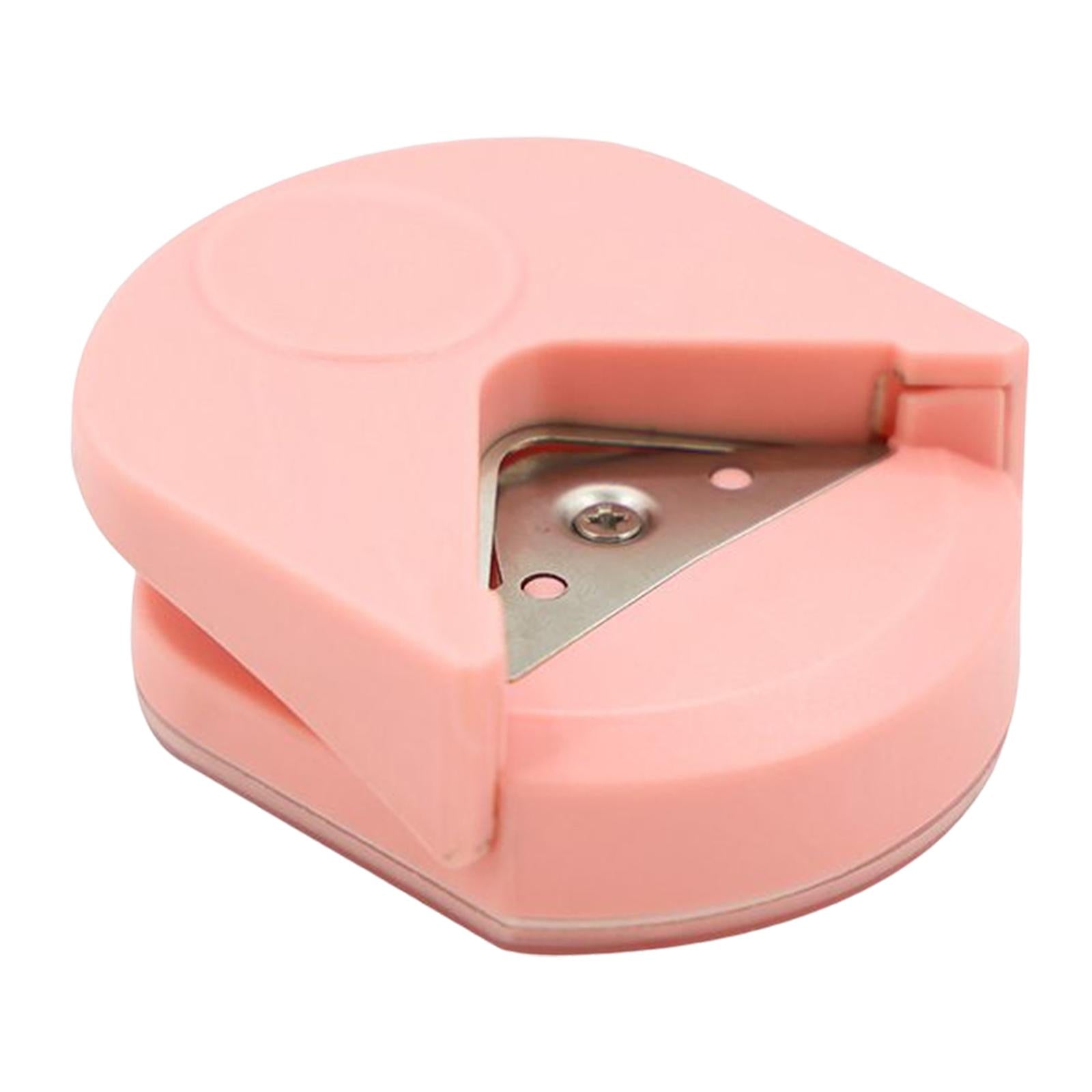 2xPaper Corner Rounder R4 DIY Crafts for Business Cards Photo Card Making Pink