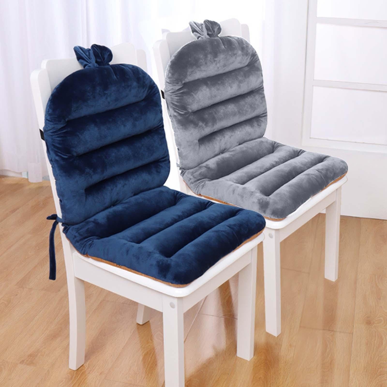 Chair Seat Cushion Comfortable Chair Pads for Kitchen Bedroom Office Chair Blue