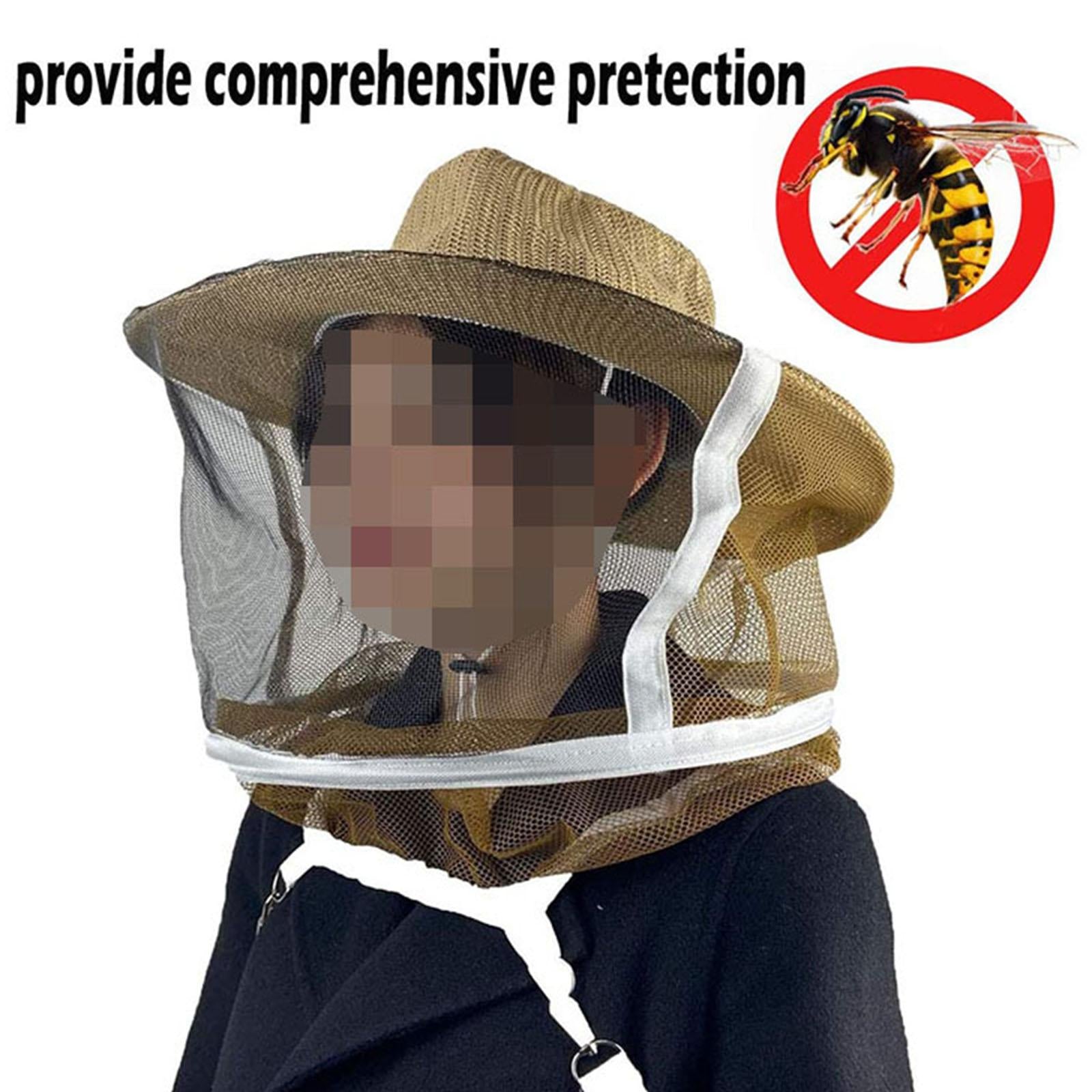 Beekeeping Hat and Gloves Beekeeper Protection Breathable for Unisex Hiker