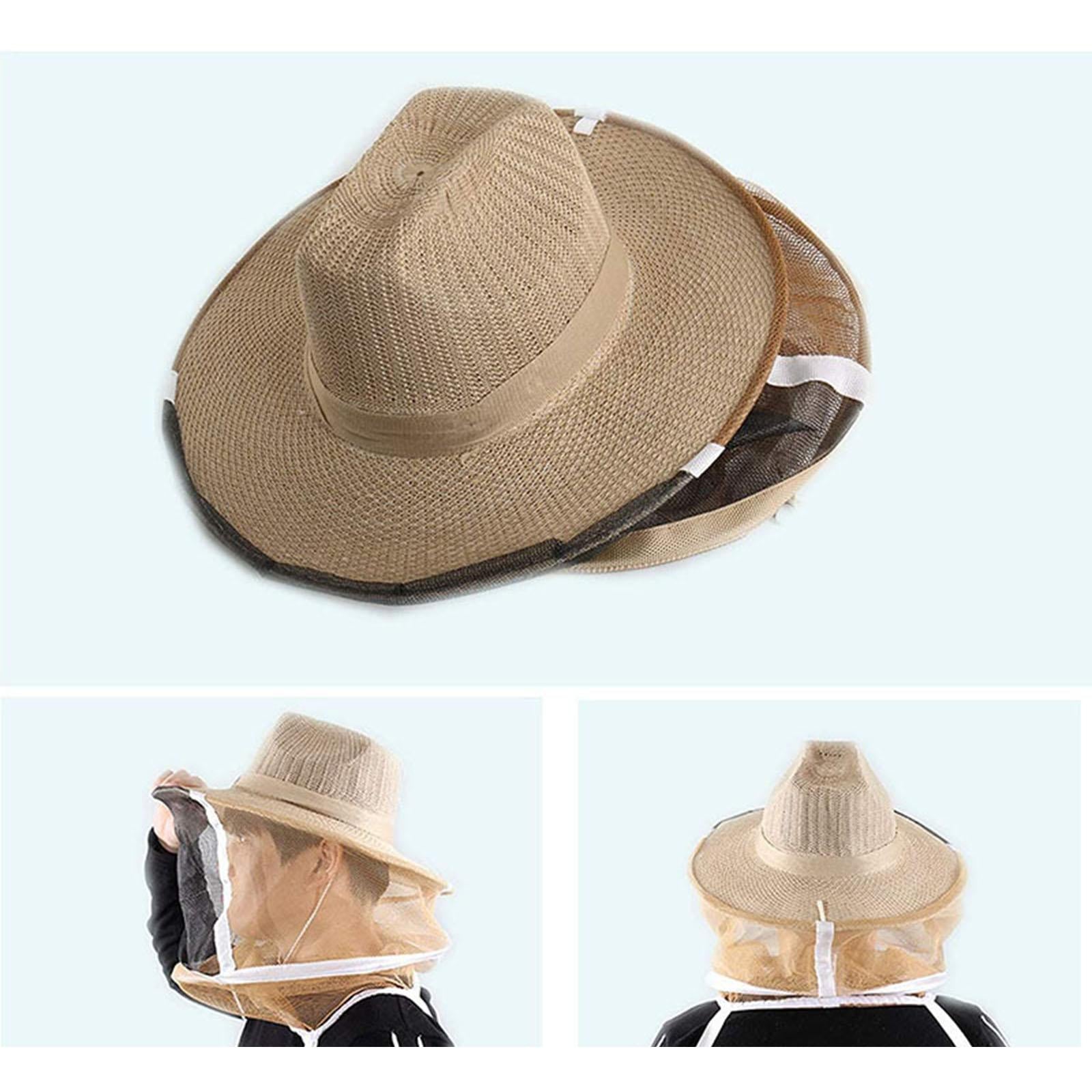 Beekeeping Hat and Gloves Beekeeper Protection Breathable for Unisex Hiker