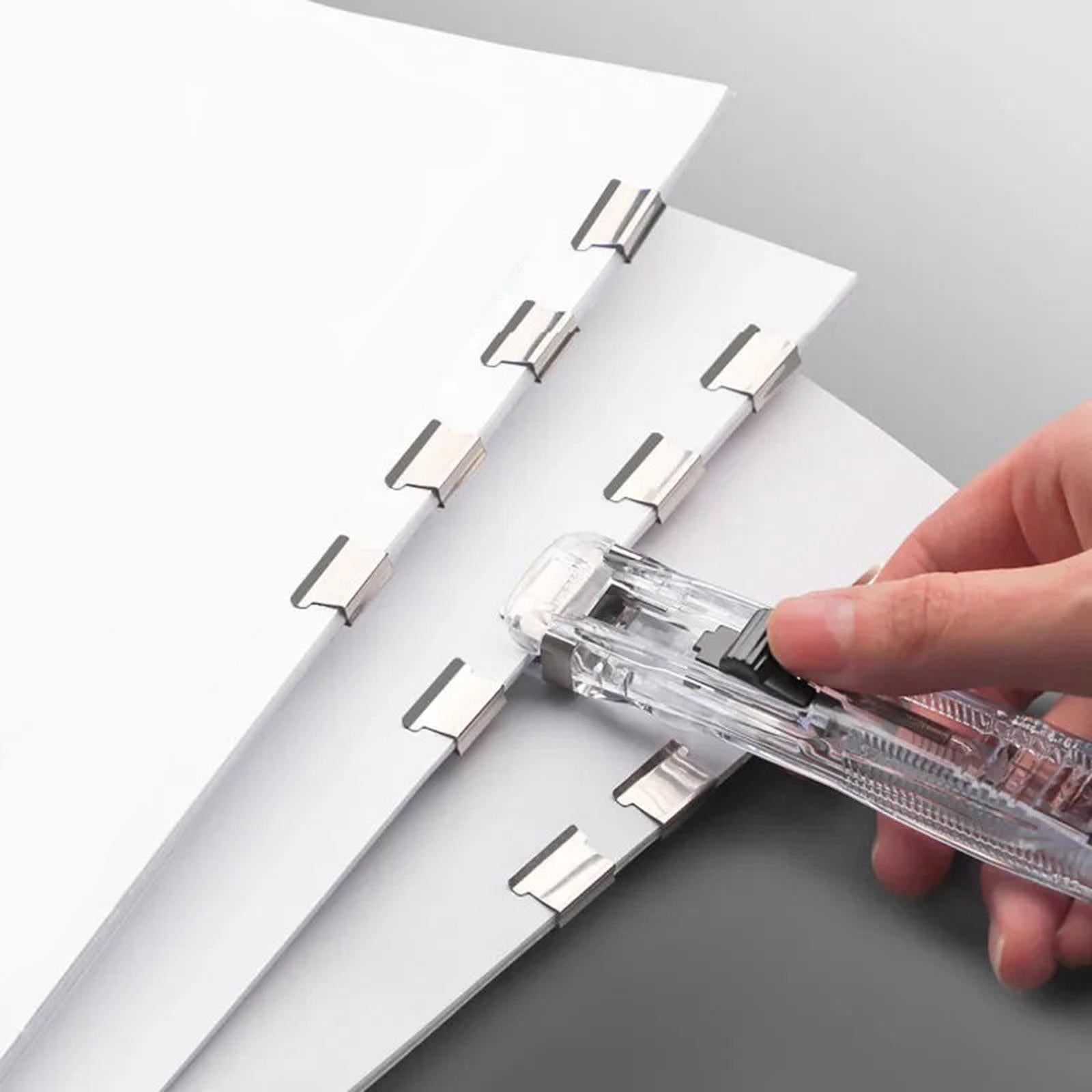 4xPaper Clamps Organizing Supplies Binding Stationery for Dorm Kitchen Home White