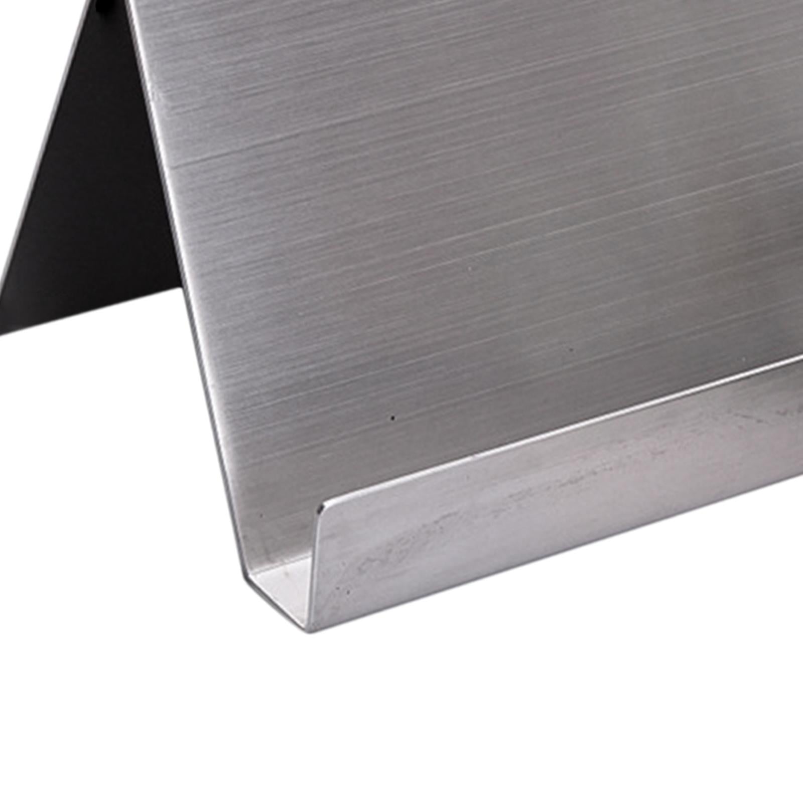 bag Display Stand Holder Holder Shelf Metal for Countertop Home narrow groove