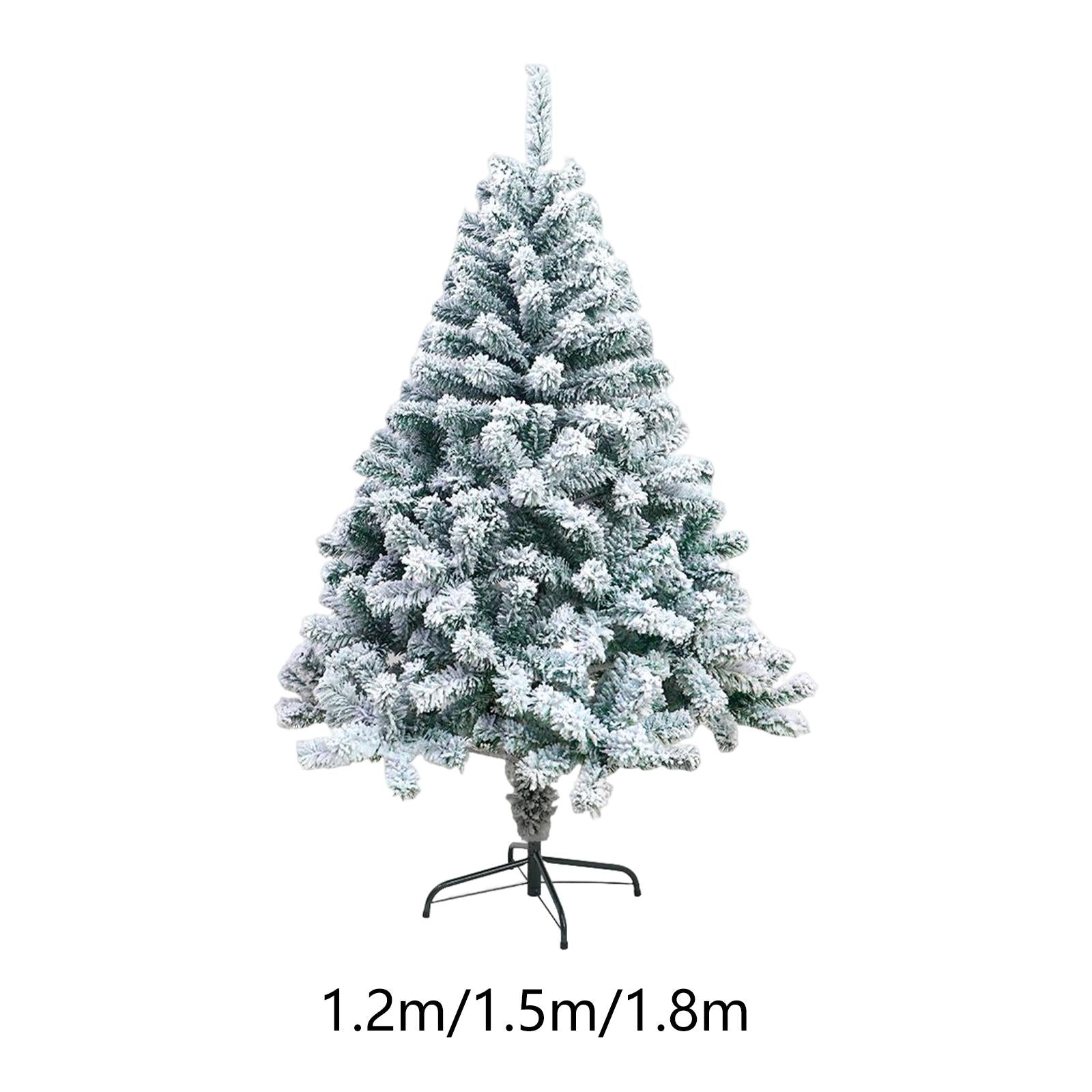 Artificial Christmas Trees Metal Stand Lightweight for Outdoor Party Decor 1.2m