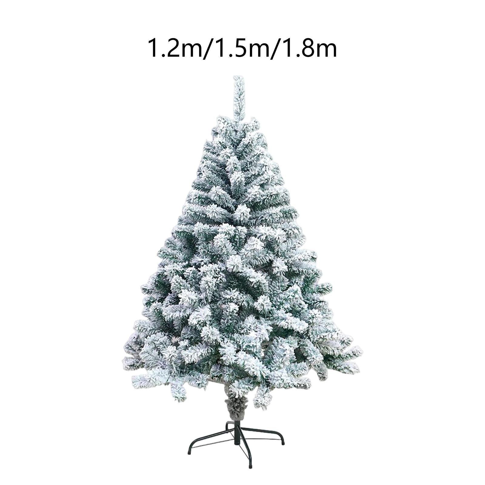 Artificial Christmas Trees Metal Stand Lightweight for Outdoor Party Decor 1.2m