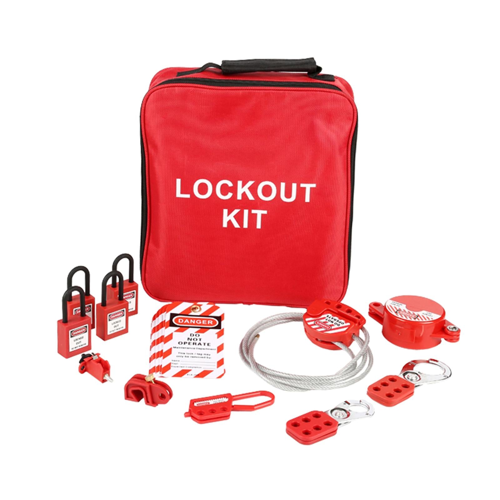 Industrial Lock Toolkit Multipurpose Durable Industrial Portable Waterproof