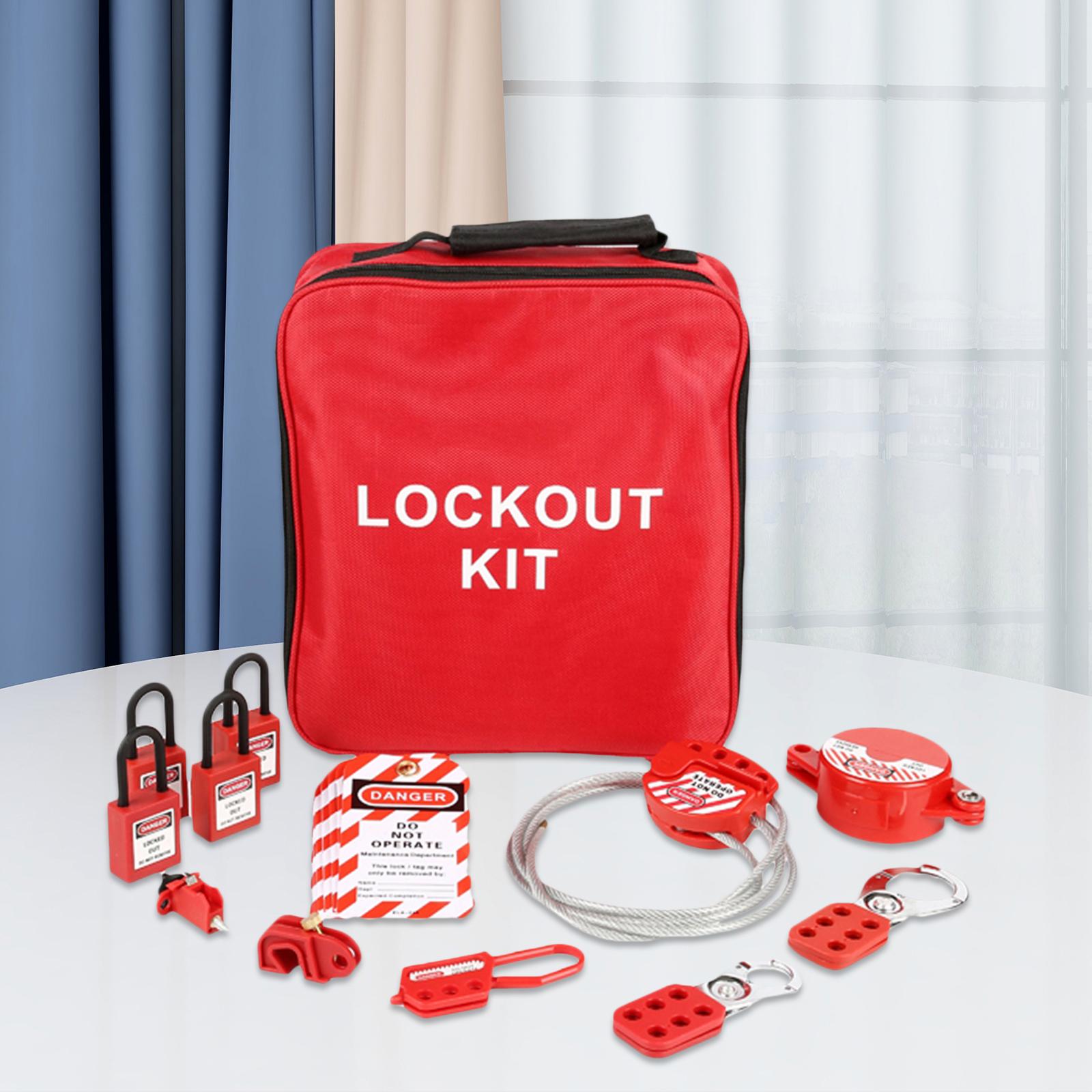 Industrial Lock Toolkit Multipurpose Durable Industrial Portable Waterproof