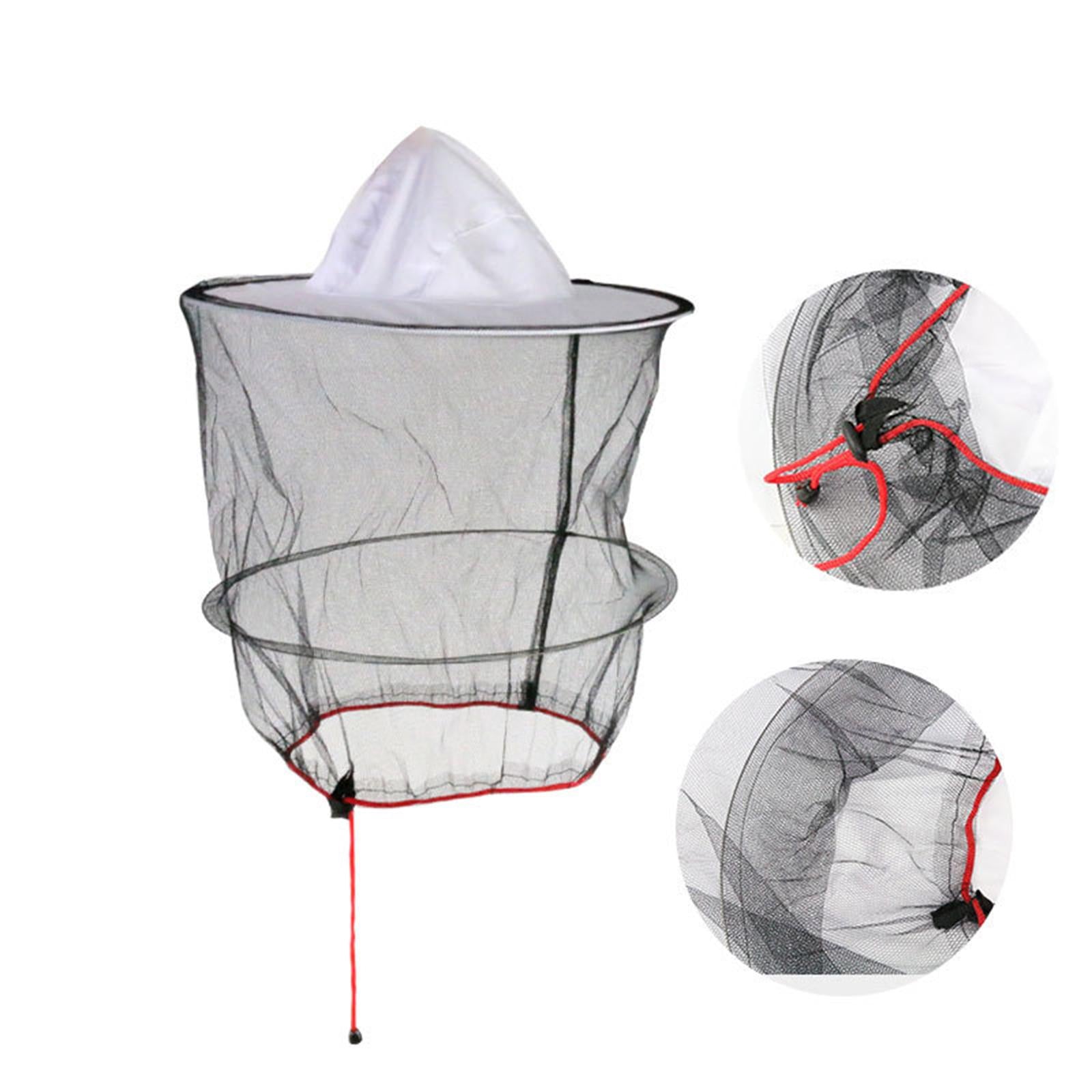Beekeeper Hat with Mesh Veil Adjustable Strap Bee Keeping Supplies Anti Bee